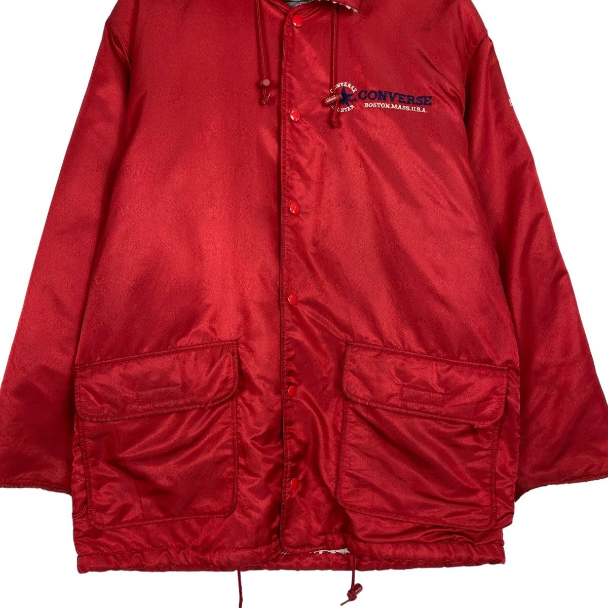 Converse Vintage 90s Converse Big Back Logo Coach Jacket Size US XL / EU 56 / 4 - 7 Thumbnail