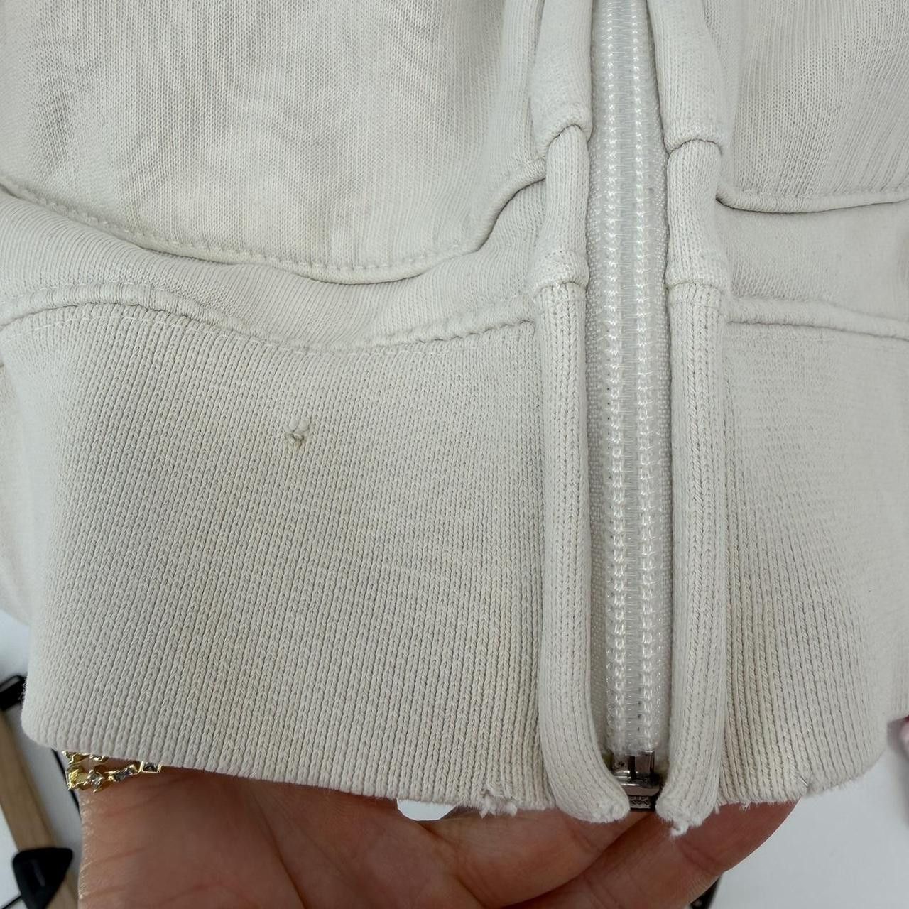 Nike Nike Air Full Zip Hoodie XL Cream Beige Embroidered Logo Size US XL / EU 56 / 4 - 5 Thumbnail