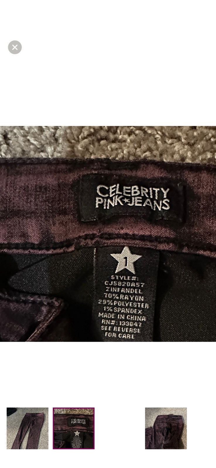 Other Jean Size 26" / US 2 / IT 38 - 2 Thumbnail