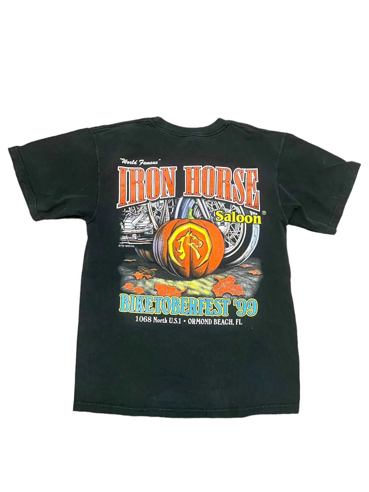 Vintage Vintage 99 Iron Horse Saloon Biketoberfest Crewneck Shirt Size US M / EU 48-50 / 2 - 1 Thumbnail