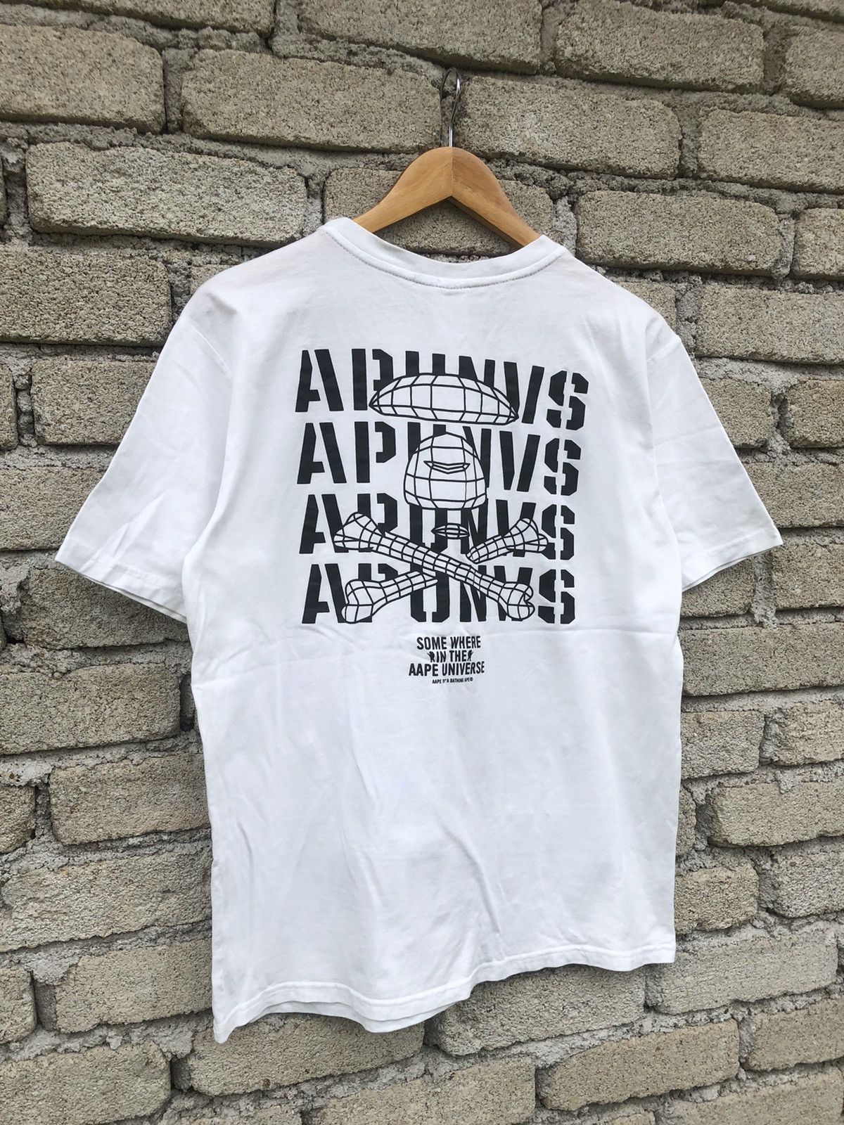 Japanese Brand Vintage Y2K Aape By Bathing Ape Tee Size US M / EU 48-50 / 2 - 13 Thumbnail