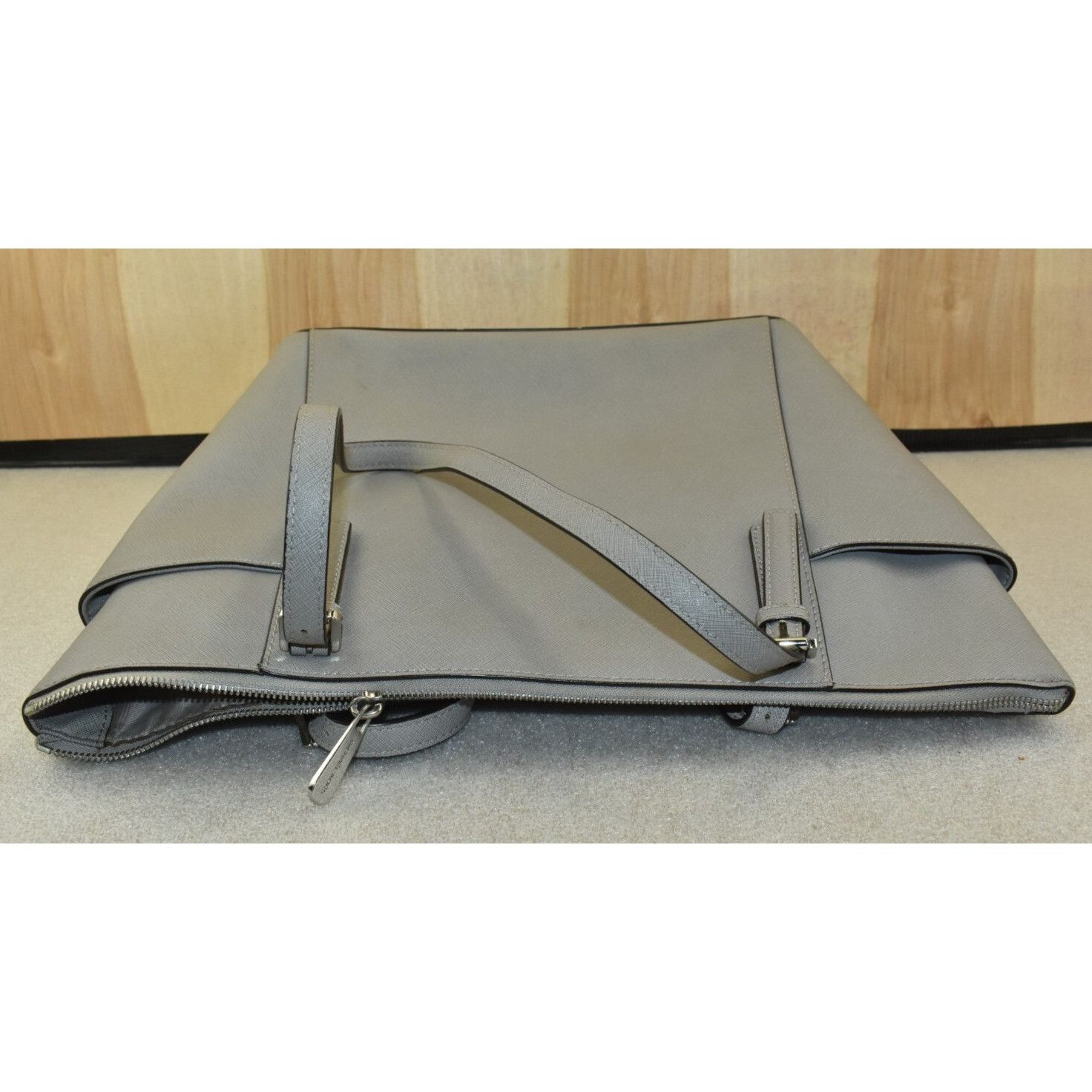 Michael Kors Michael Kors Jet Set Top Zip Tote Saffiano Leather Gray Shou Size ONE SIZE - 10 Thumbnail