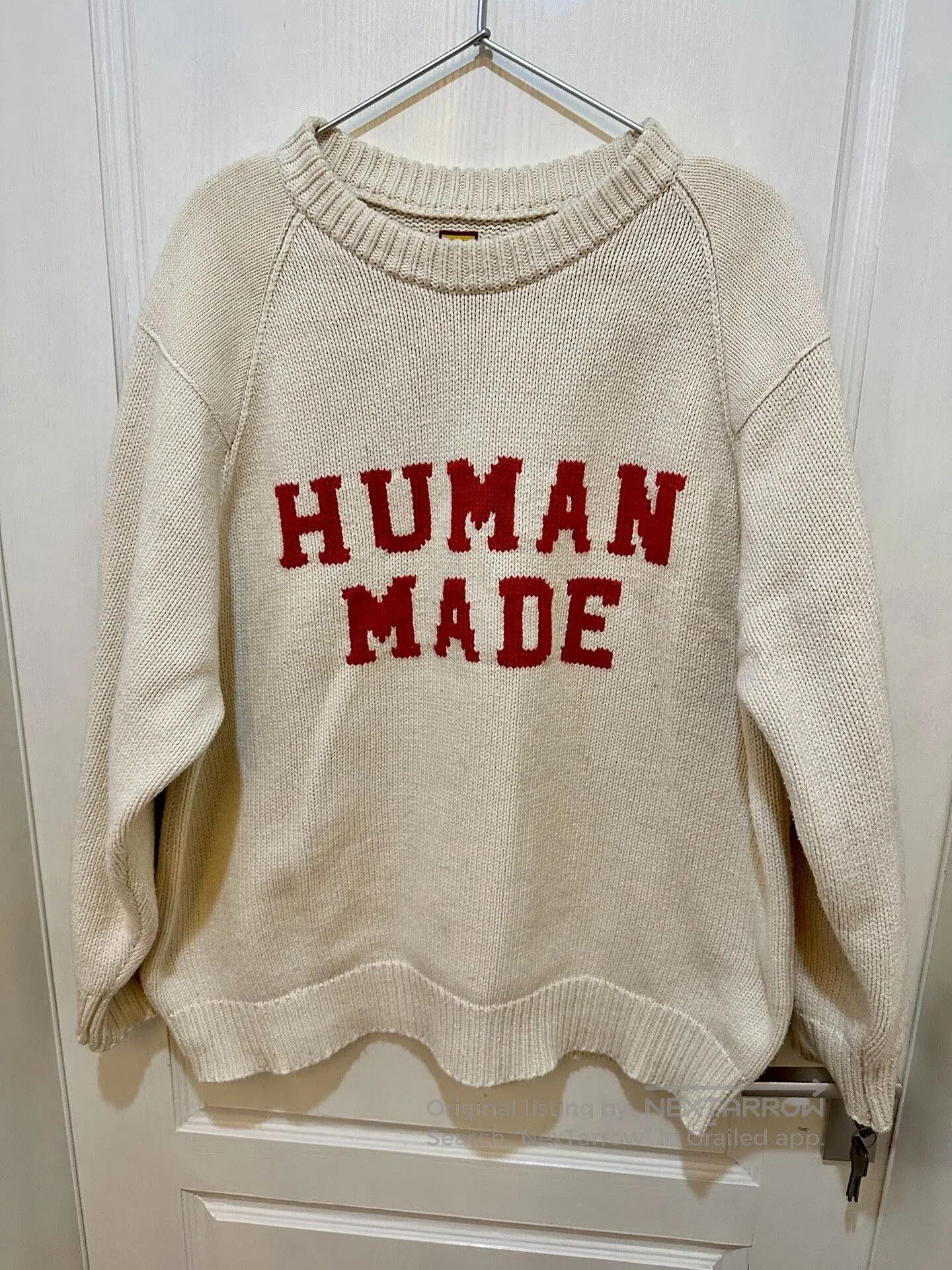 Human Made human made raglan sleeve knit sweater. Size US XL / EU 56 / 4 - 3 Thumbnail