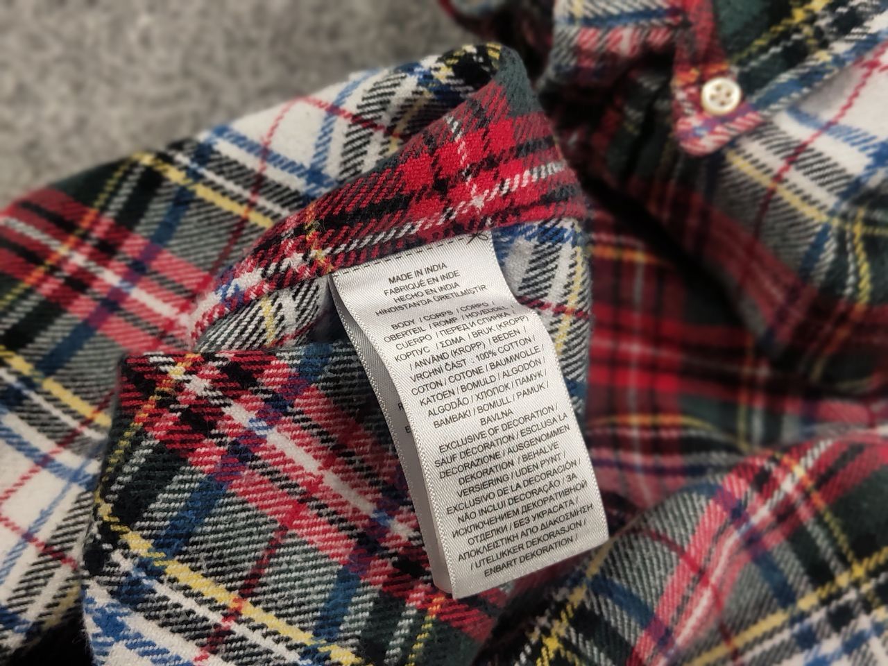 Flannel Vintage Polo Ralph Lauren Flannel Shirt Y2K Style Custom fit Size US S / EU 44-46 / 1 - 19 Thumbnail