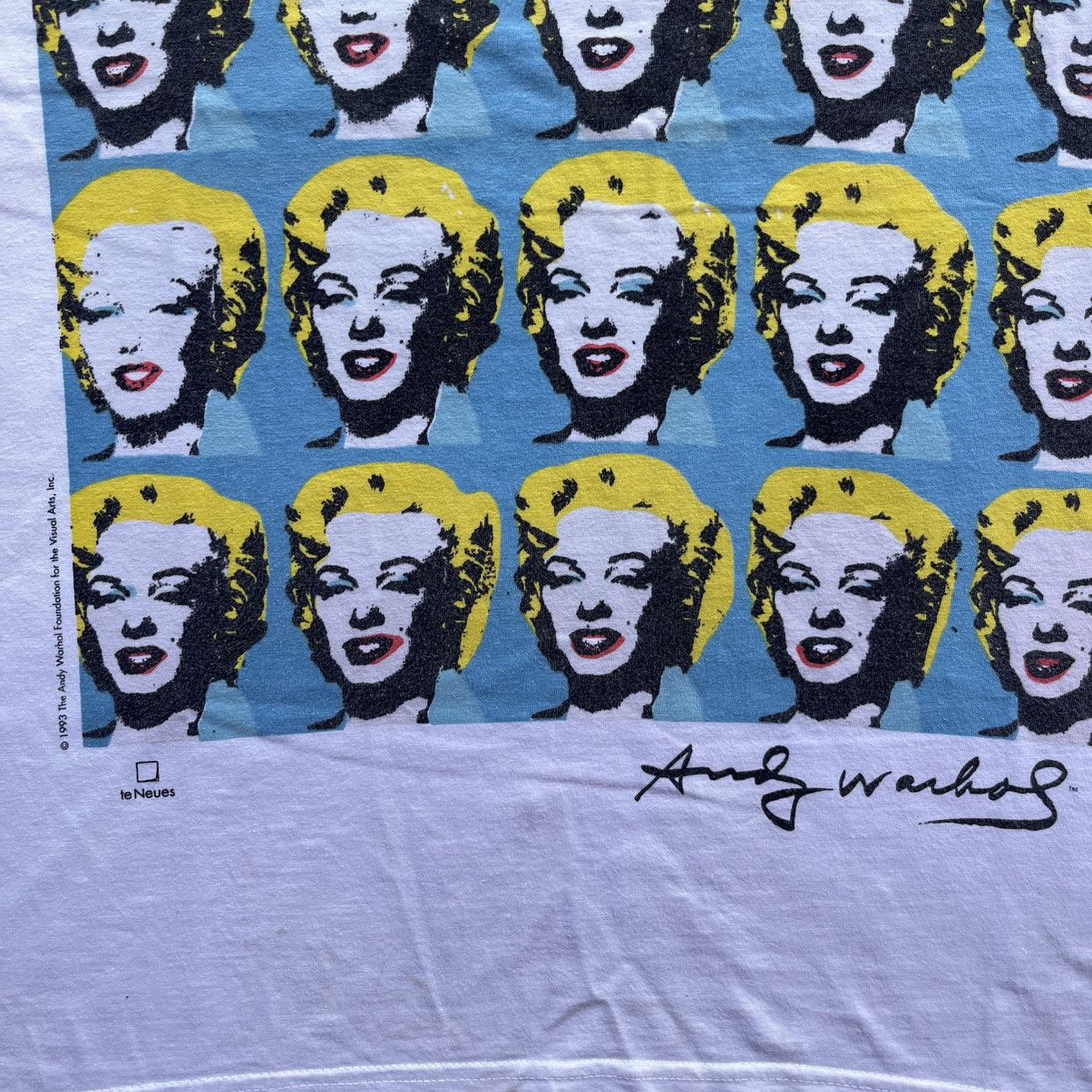 Andy Warhol 🔥Rare🔥Vintage 1993s Andy warhol maril monroe shirt Size US XL / EU 56 / 4 - 4 Thumbnail