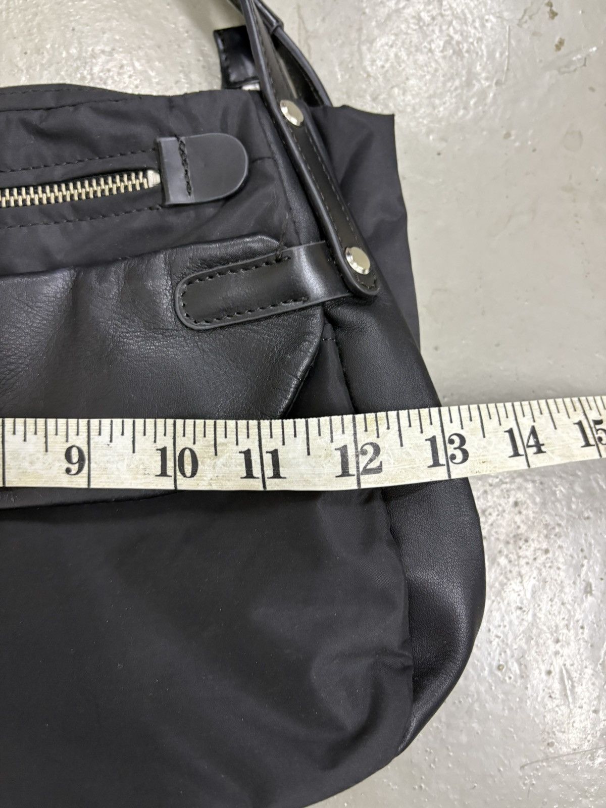 Yohji Yamamoto Yohji Yamamoto Y'SACCS bag black bag leather pocket design Size ONE SIZE - 12 Thumbnail