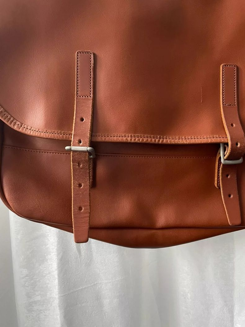 Comme des Garcons Comme des Garçons Medieval leather brown cross-body shoulde Size ONE SIZE - 3 Thumbnail