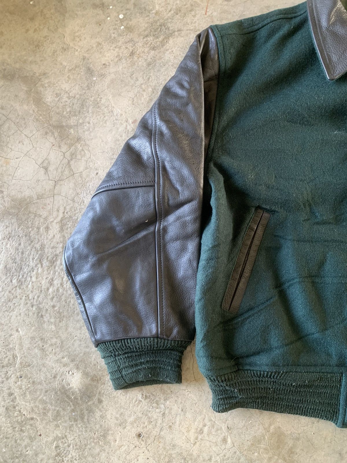 Japanese Brand Indianapolis Motor Speedway varisty jacket rare back design Size US L / EU 52-54 / 3 - 5 Thumbnail