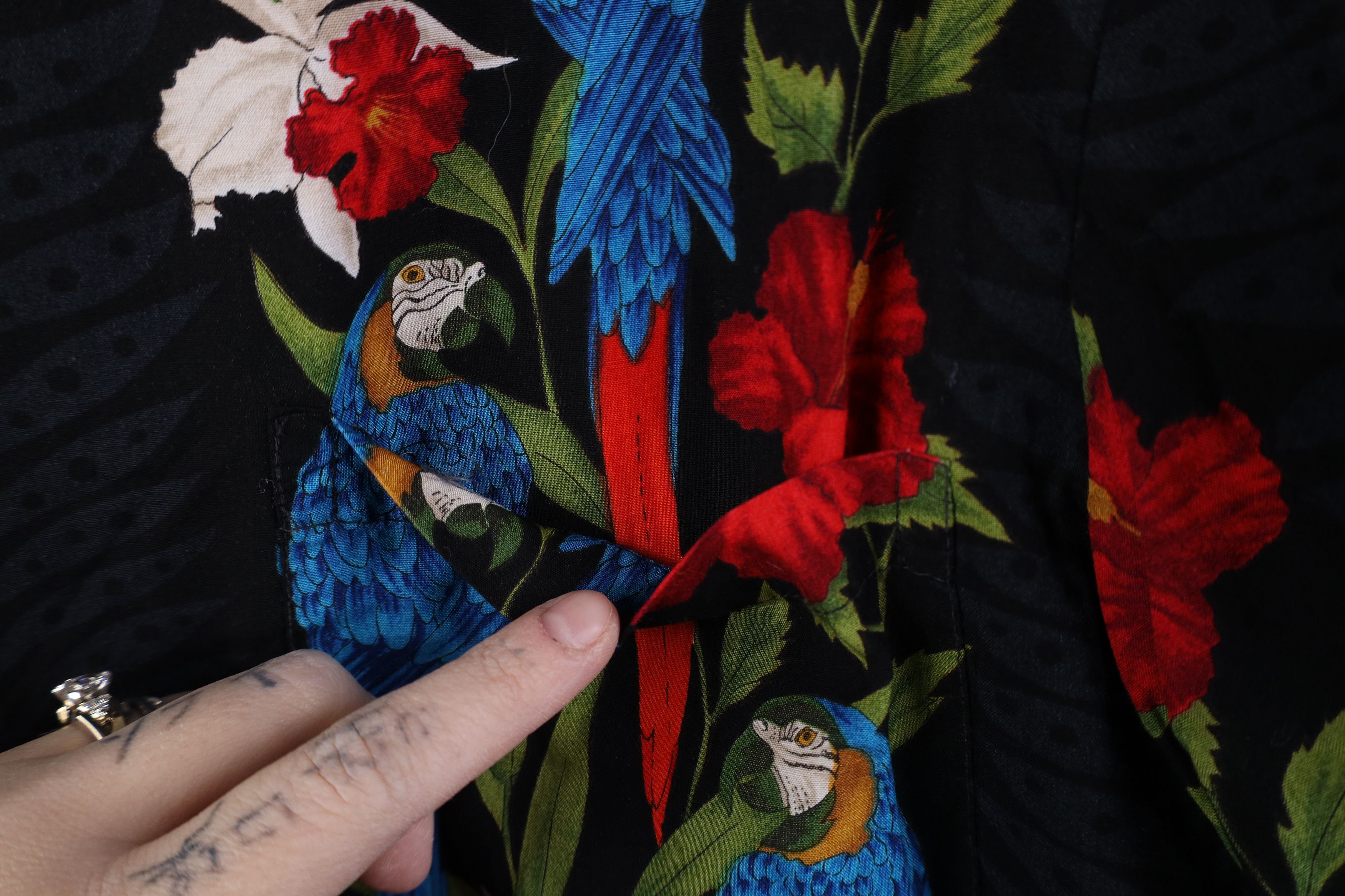 Vintage Vintage 80s 90s Toucan Magnum PI Tom Selleck Hawaiian Shirt Size US S / EU 44-46 / 1 - 5 Thumbnail