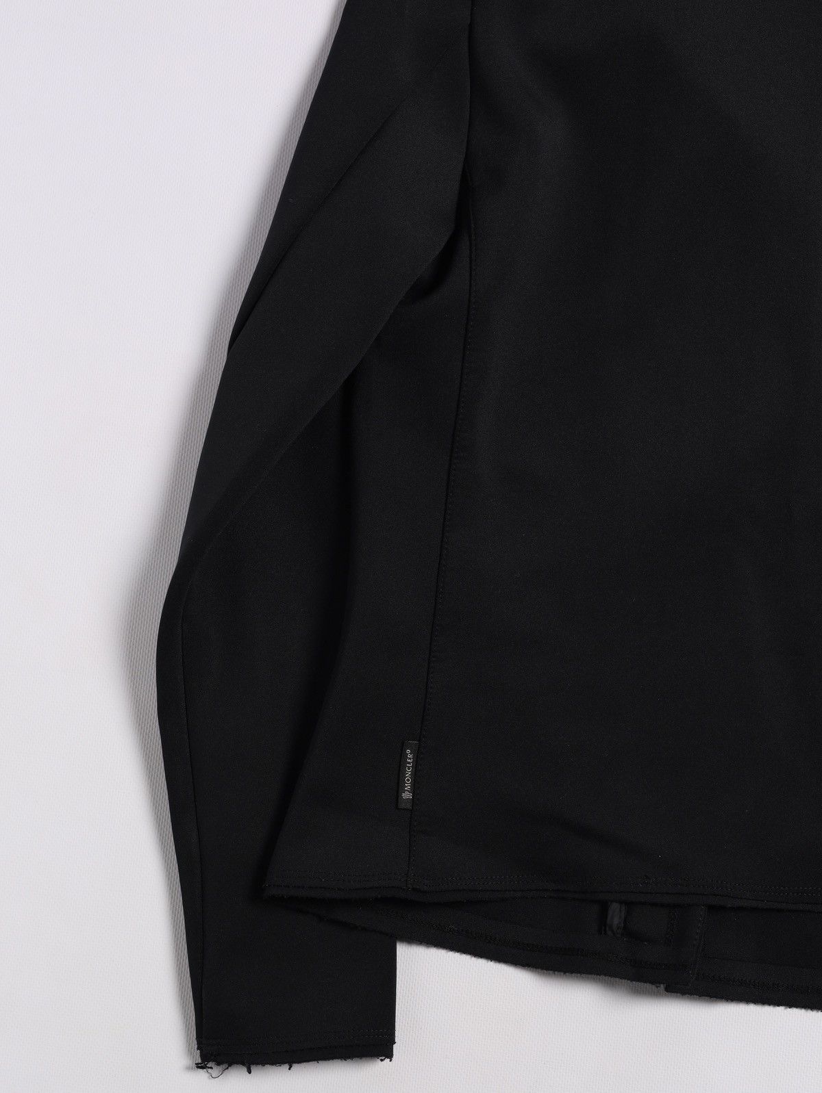 Moncler Moncler Biker Nylon Jacket Navy Crop Zip Size M / US 6-8 / IT 42-44 - 14 Thumbnail