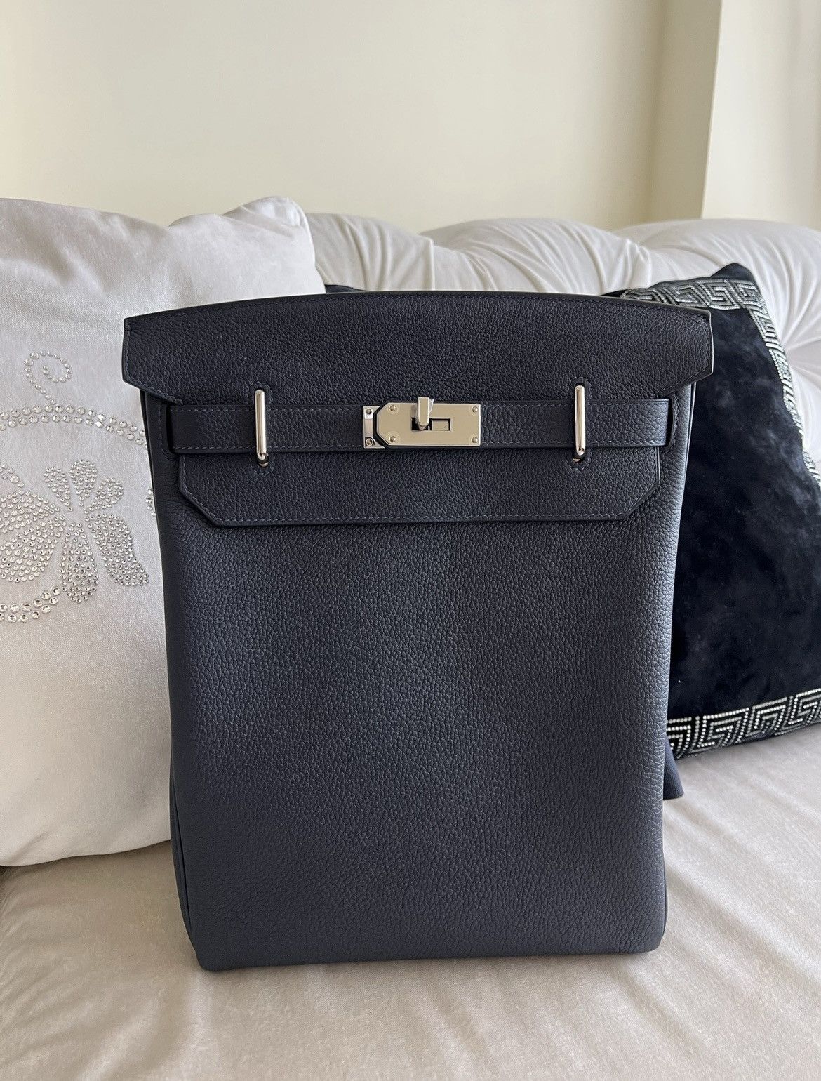 Hermes Hermes Hac a Dos GM Backpack Men’s “Midnight Blue” Size ONE SIZE - 7 Thumbnail