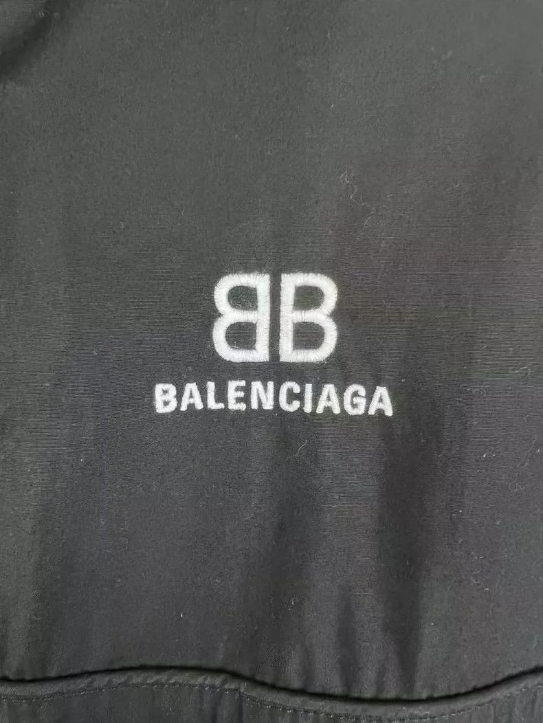 Balenciaga Balenciaga Double B embroidered windbreaker, zipper jacket Size US S / EU 44-46 / 1 - 4 Thumbnail