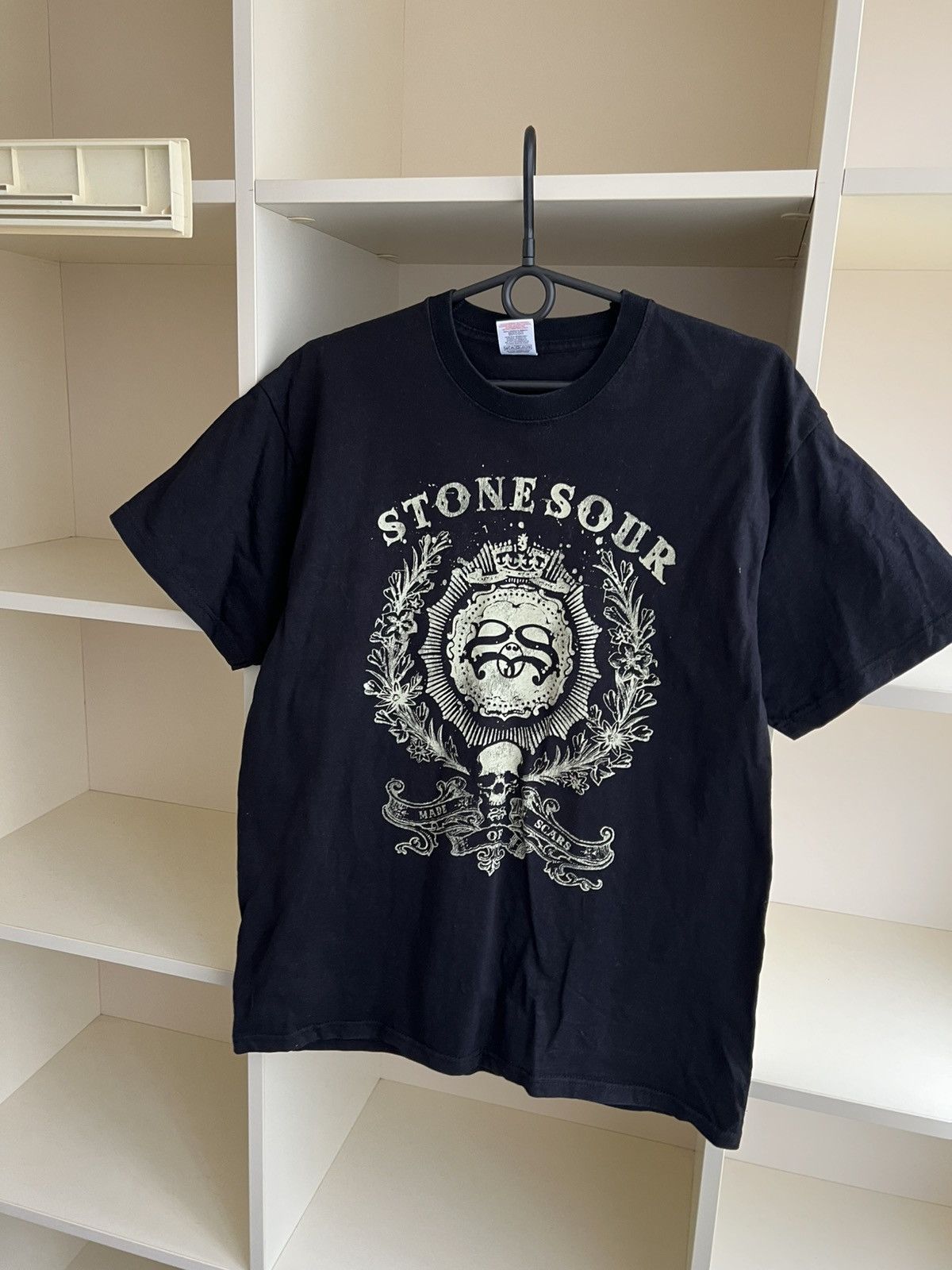 Band Tees Vintage Stone Sour Band Tee Rock T-Shirt Tour 2007 Size L Size US L / EU 52-54 / 3 - 3 Thumbnail