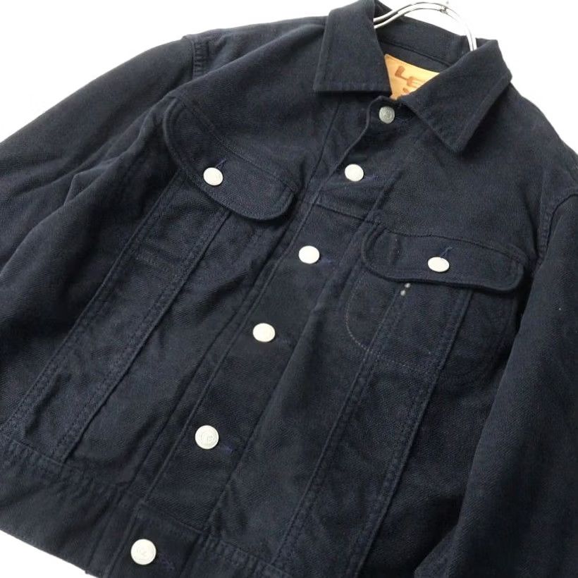 Vintage VINTAGE 45R 45rpm Cotton Jacket Size 2 Black Jacket Mens Size XS / US 0-2 / IT 36-38 - 5 Thumbnail