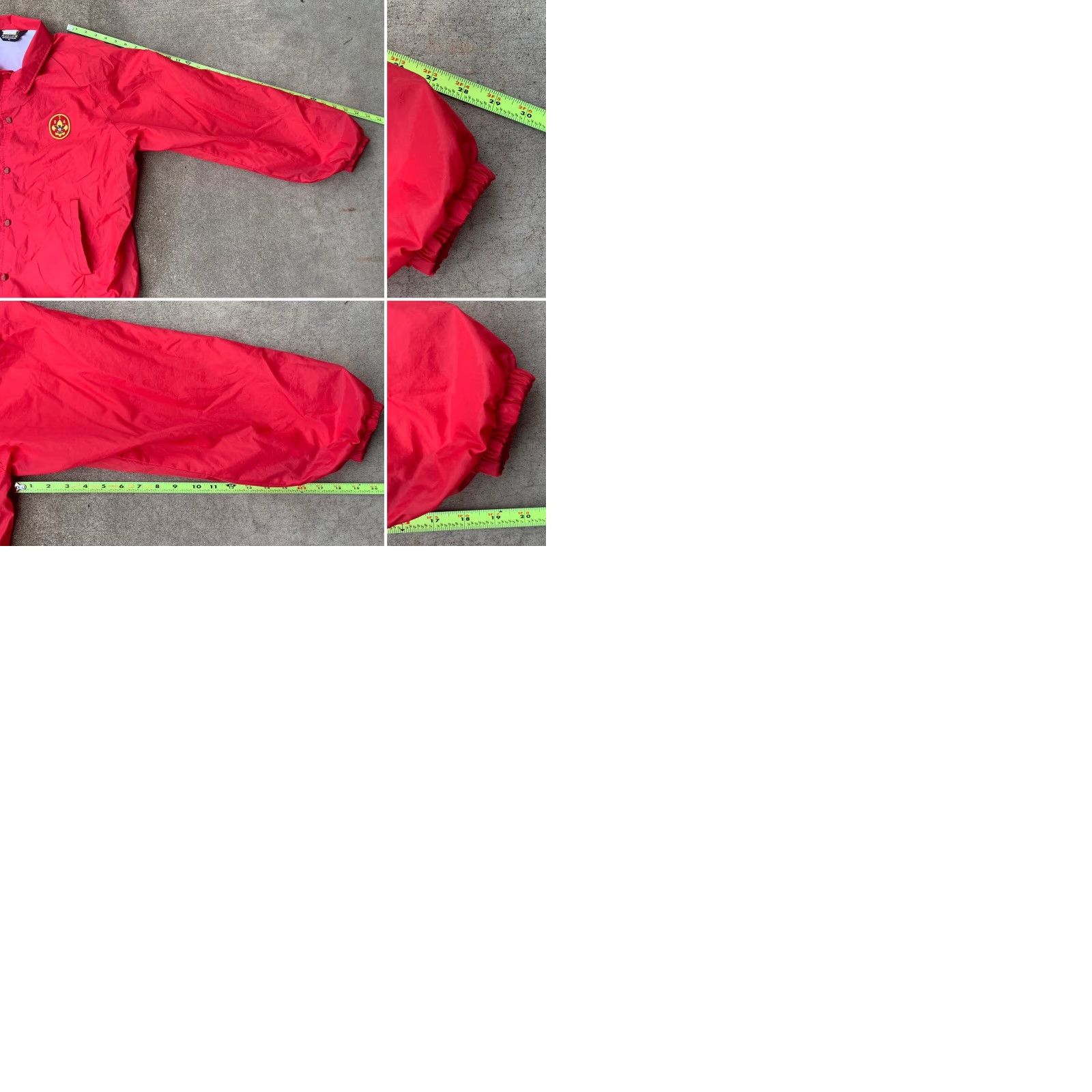 Area VINTAGE Boy Scouts Windbreaker Jacket Rimrovers San Francisco Bay Area BSA XL Jacket Size US XL / EU 56 / 4 - 9 Thumbnail