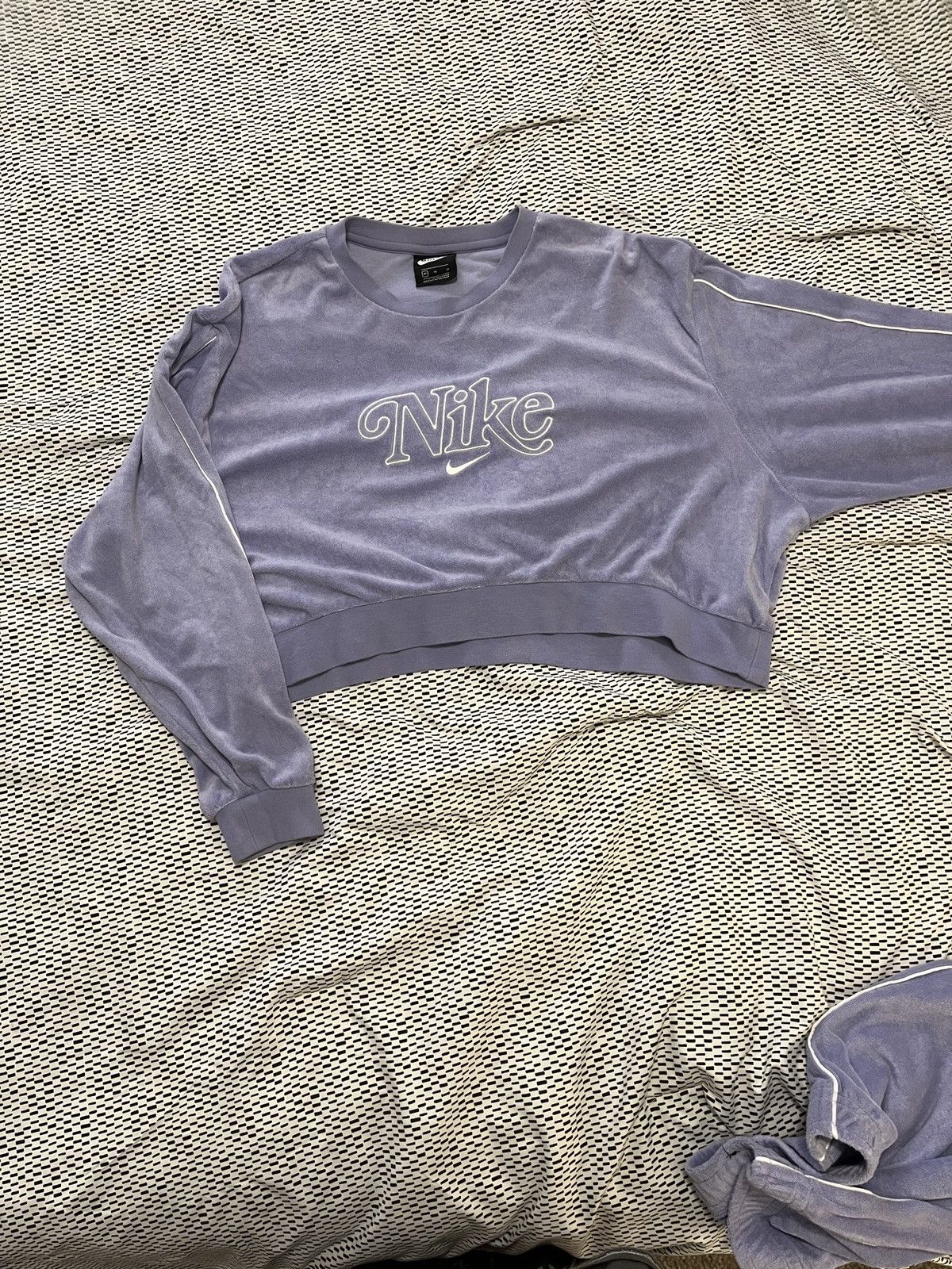Nike Women’s Nike velour sweatsuit Size M / US 6-8 / IT 42-44 - 2 Thumbnail
