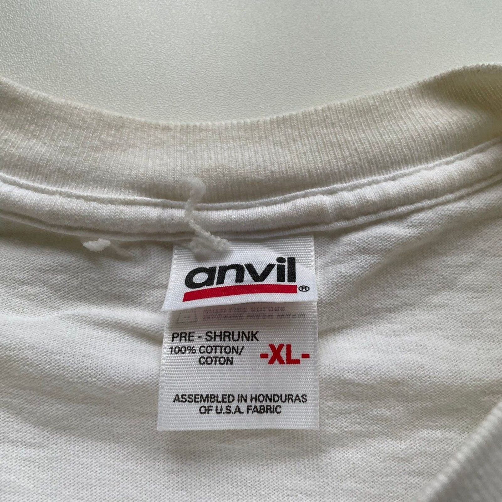 Anvil Vintage Y2K Rolling Thunder Nascar Racing Art T Shirt XL Size US XL / EU 56 / 4 - 3 Thumbnail