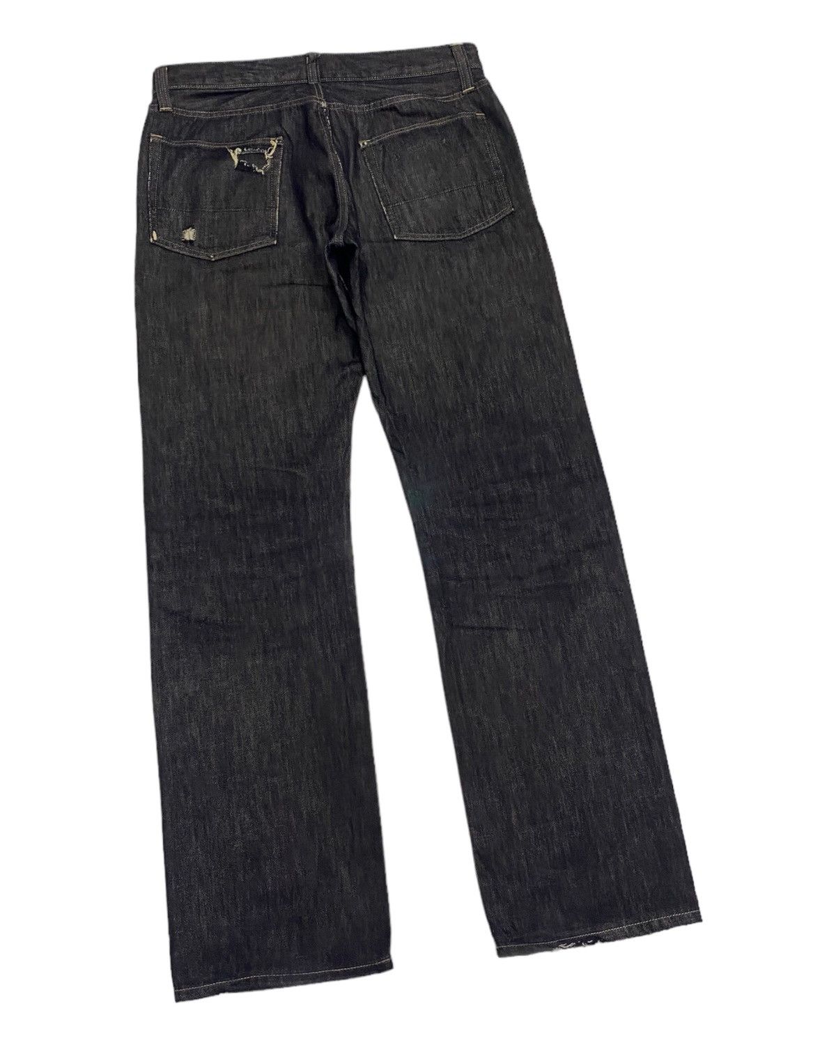 Hysteric Glamour JAPANESE AVANT GARDE STYLE DISTRESSED DENIM JEANS Size US 32 / EU 48 - 7 Thumbnail