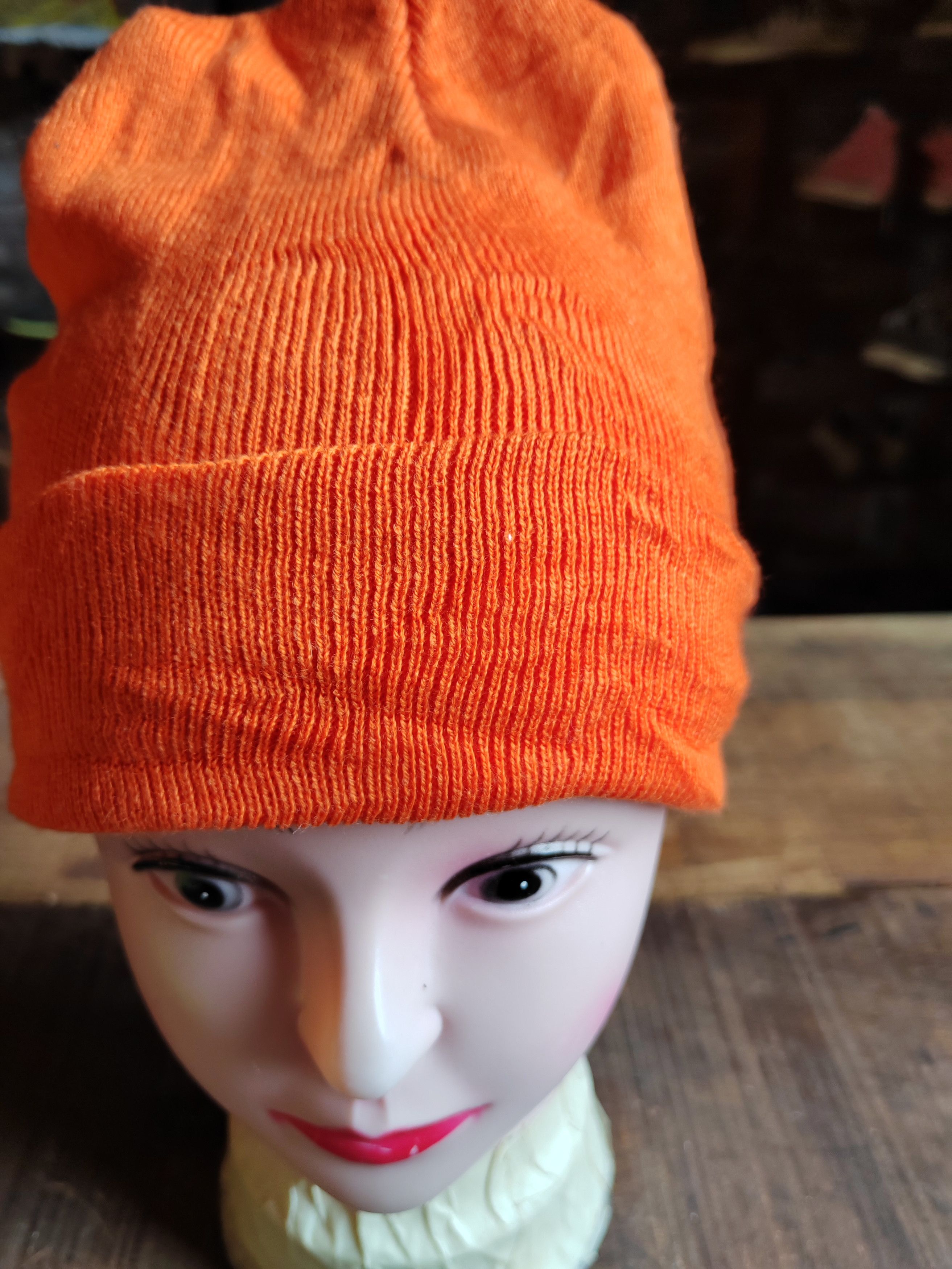 Japanese Brand Vintage Plain Japanese Beanie Snowcap Size ONE SIZE - 2 Thumbnail