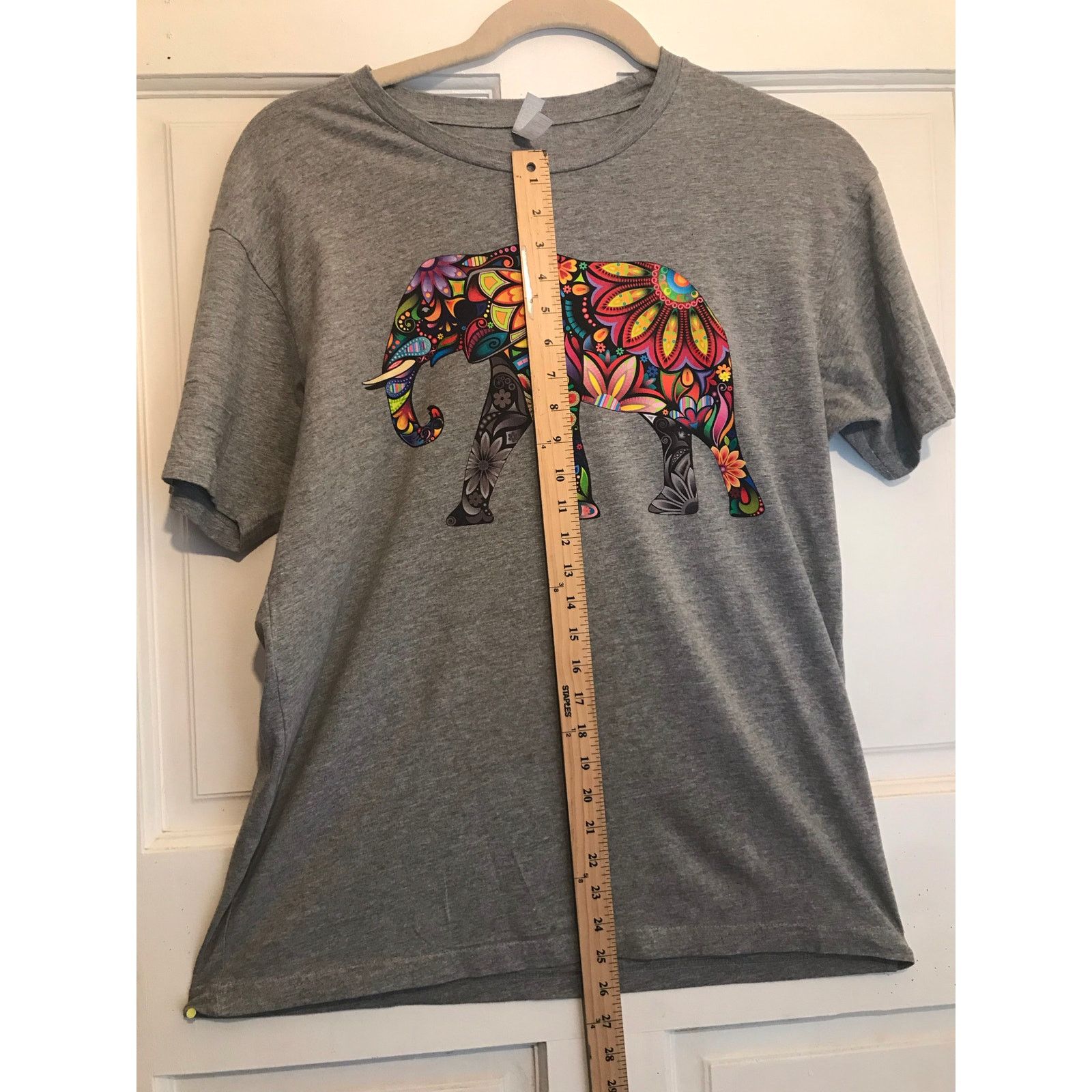 Old Navy COTTON HERITAGE T-Shirt Men's L Gray Short Sleeved Size US L / EU 52-54 / 3 - 7 Thumbnail