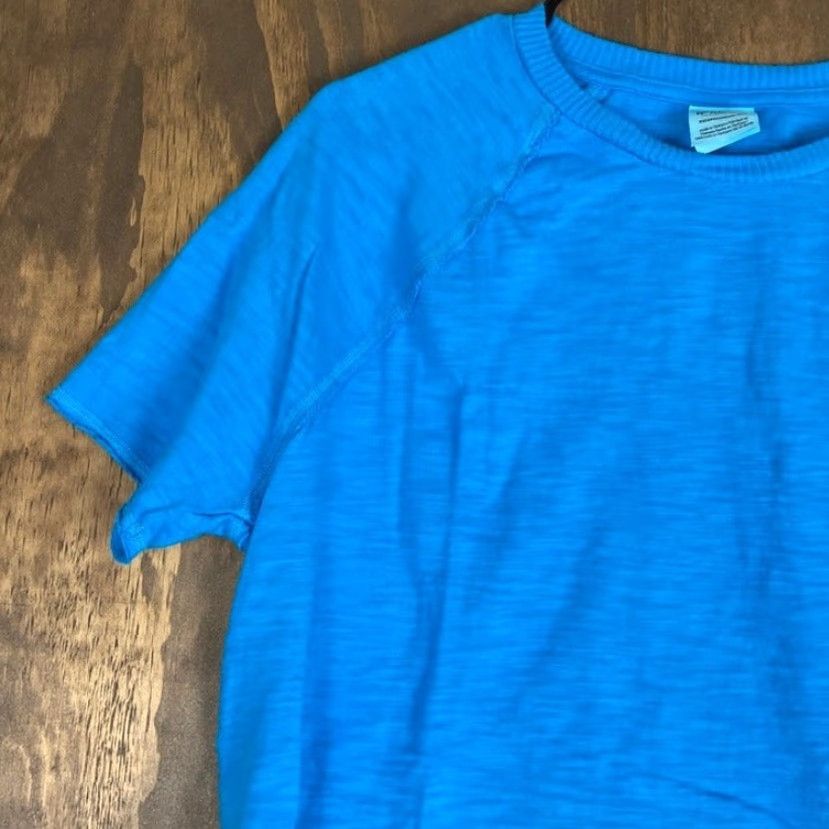 Victoria's Secret PINK Victoria's Secret Womens Shirt Blue Short Sleeve Cropped Crew Neck XS Size XS / US 0-2 / IT 36-38 - 4 Thumbnail