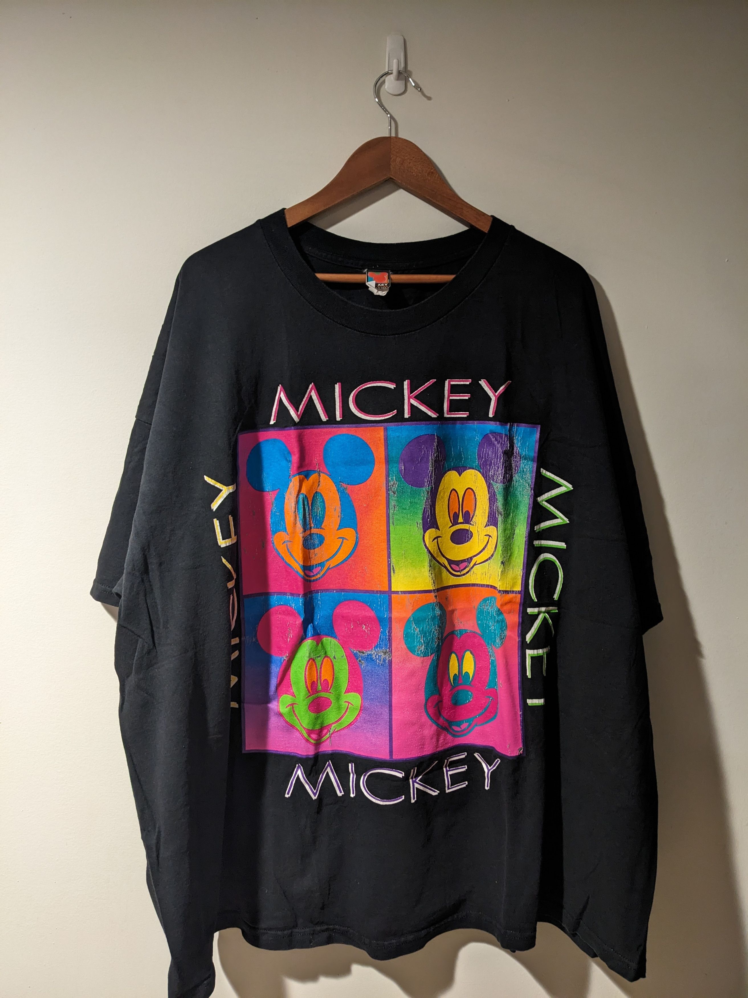 Disney × Mickey Unlimited × Vintage Vintage 90s Mickey Unlimited Disney Andy Warhol Long-Sleeve Size US XXL / EU 58 / 5 - 1 Thumbnail