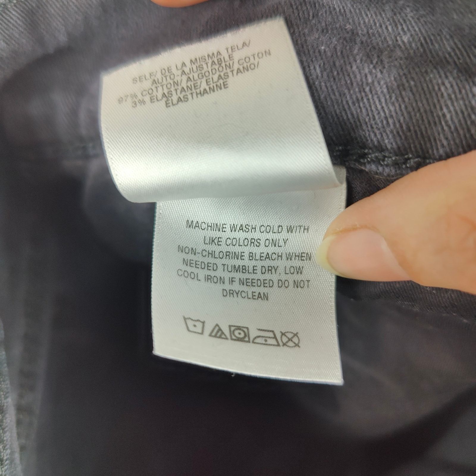 Hudson Hudson Byron Straight Jeans Mens 32 Black Wash Stretch Size US 32 / EU 48 - 9 Thumbnail