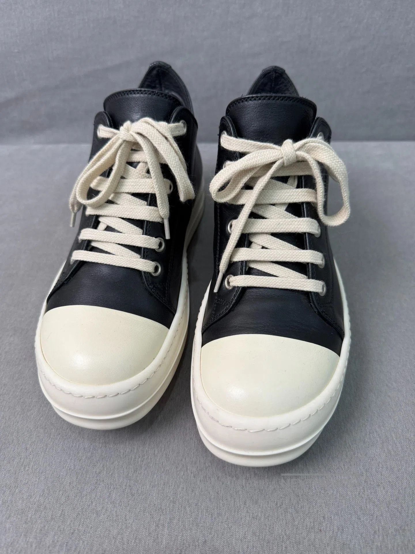 Rick Owens Rick Owens Leather Low. Size US 7 / IT 37 - 3 Thumbnail