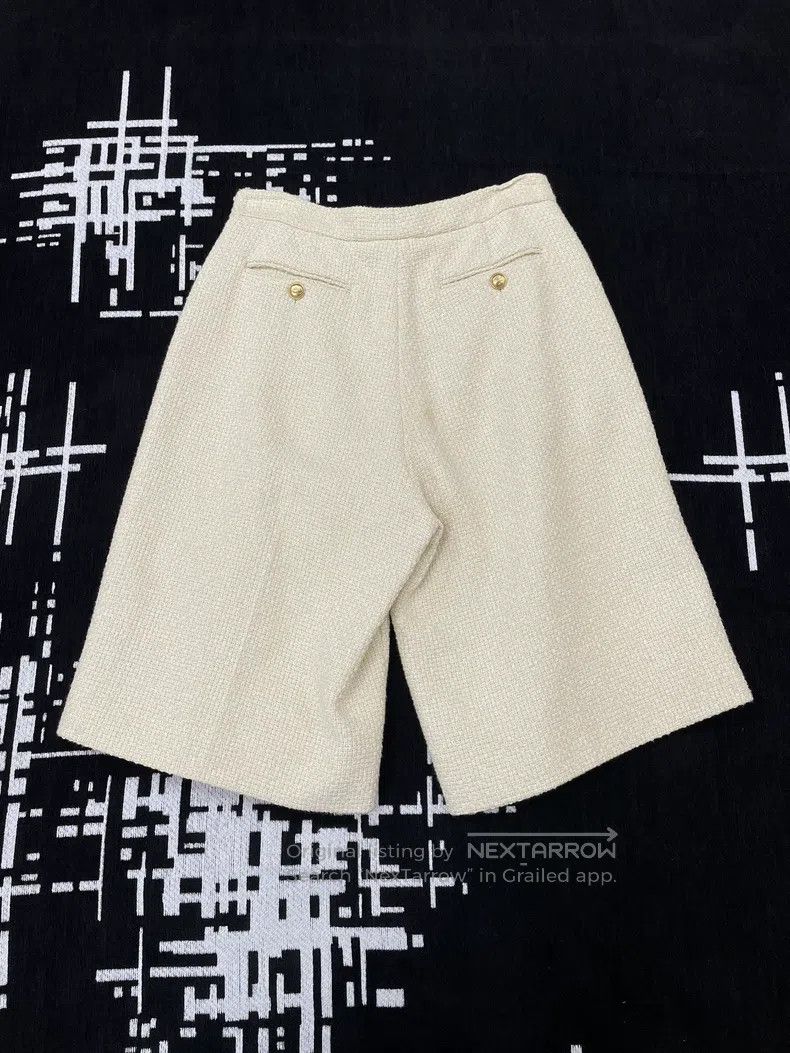 Gucci Gucci Beige braided shorts Size 26" / US 2 / IT 38 - 2 Thumbnail