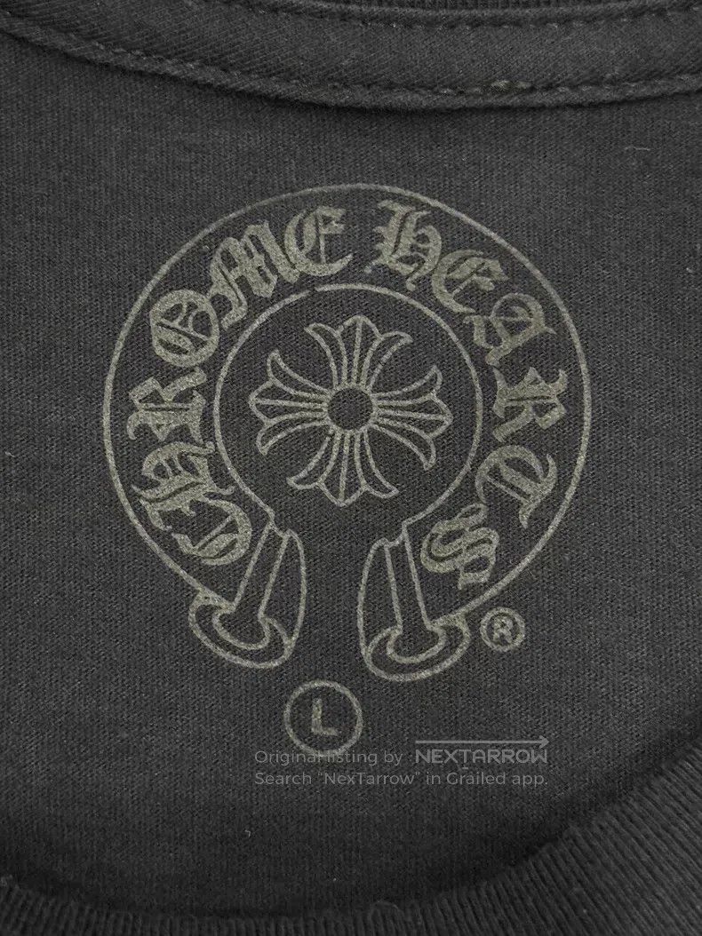 Chrome Hearts CHROME HEARTS Size L Striped cross puppy skeleton Tee Size US L / EU 52-54 / 3 - 5 Thumbnail