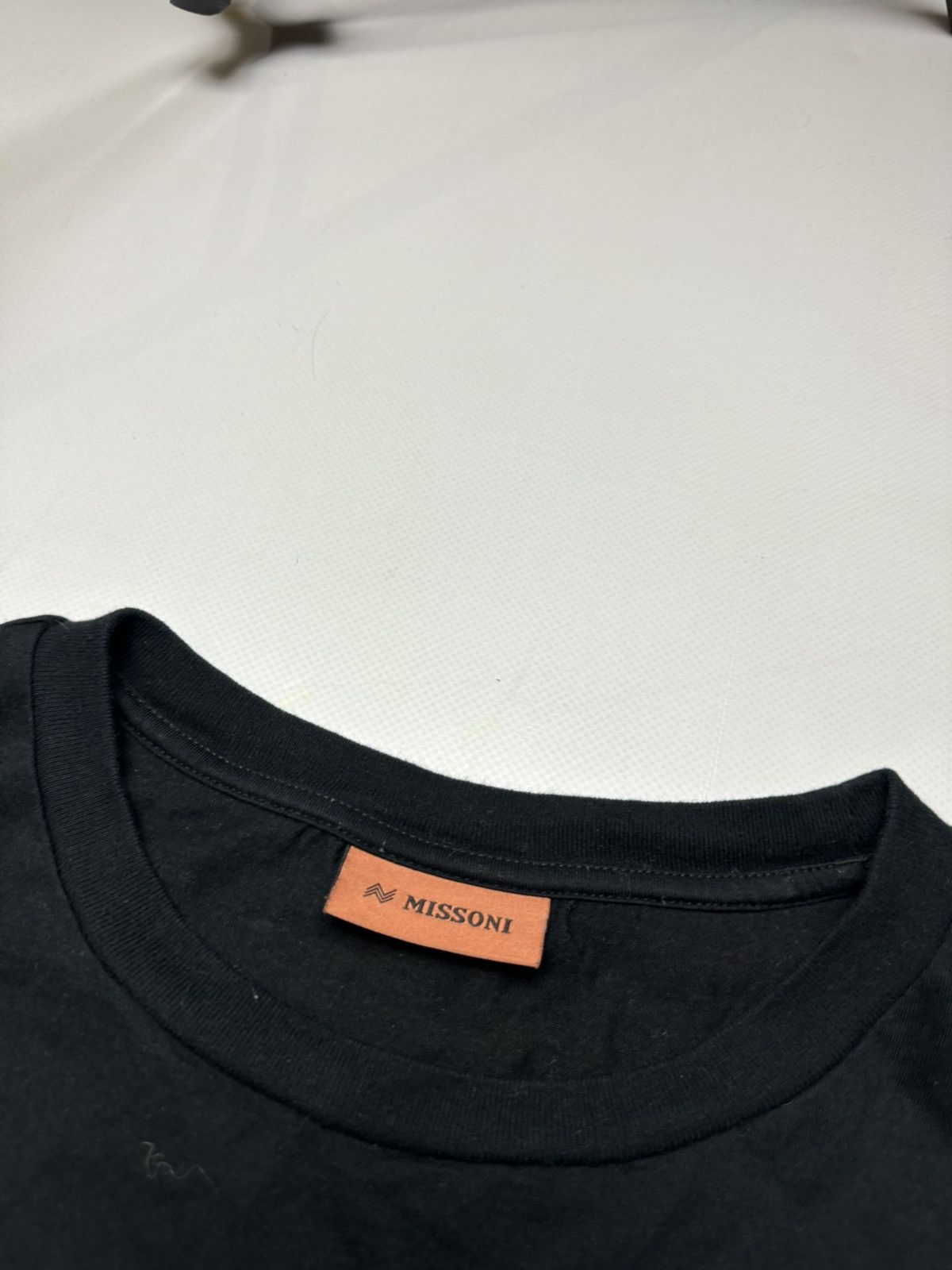 Missoni Rare Missoni Milano T-shirt big logo y2k Size US XL / EU 56 / 4 - 4 Thumbnail