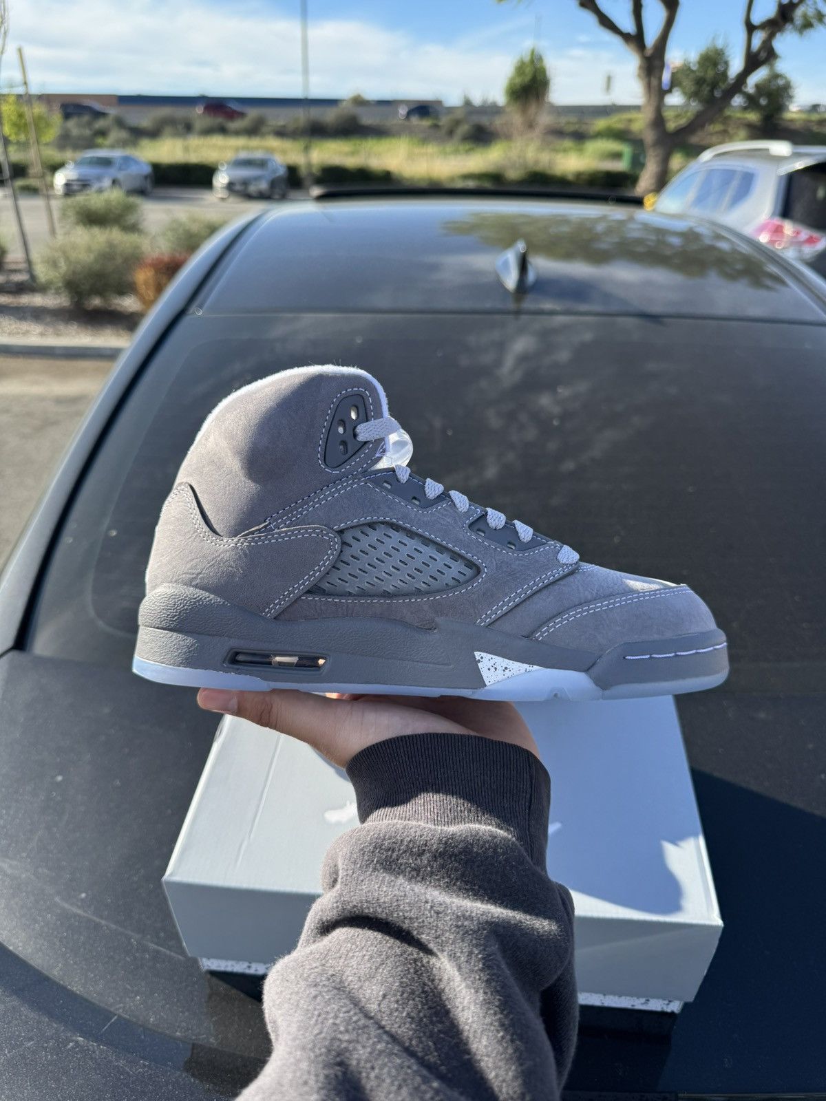 Jordan Brand Jordan 5 Retro Wolf Grey GS 5Y 2026 NEW FAST SHIPPING Size US 6.5 / IT 36.5 - 4 Thumbnail