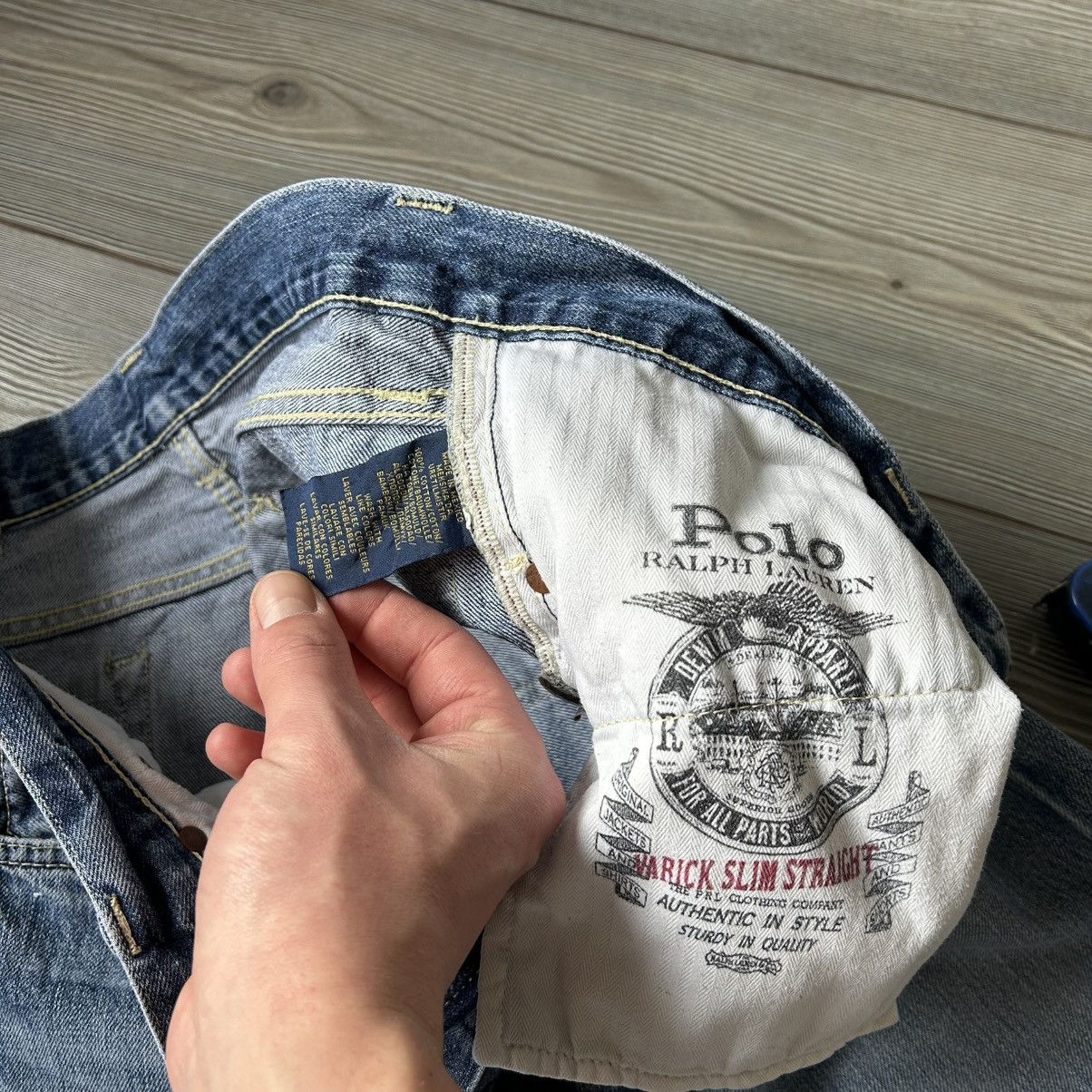 RRL Ralph Lauren Polo Ralph Lauren Varick Slim Selvedge Denim Jeans Size US 30 / EU 46 - 14 Thumbnail