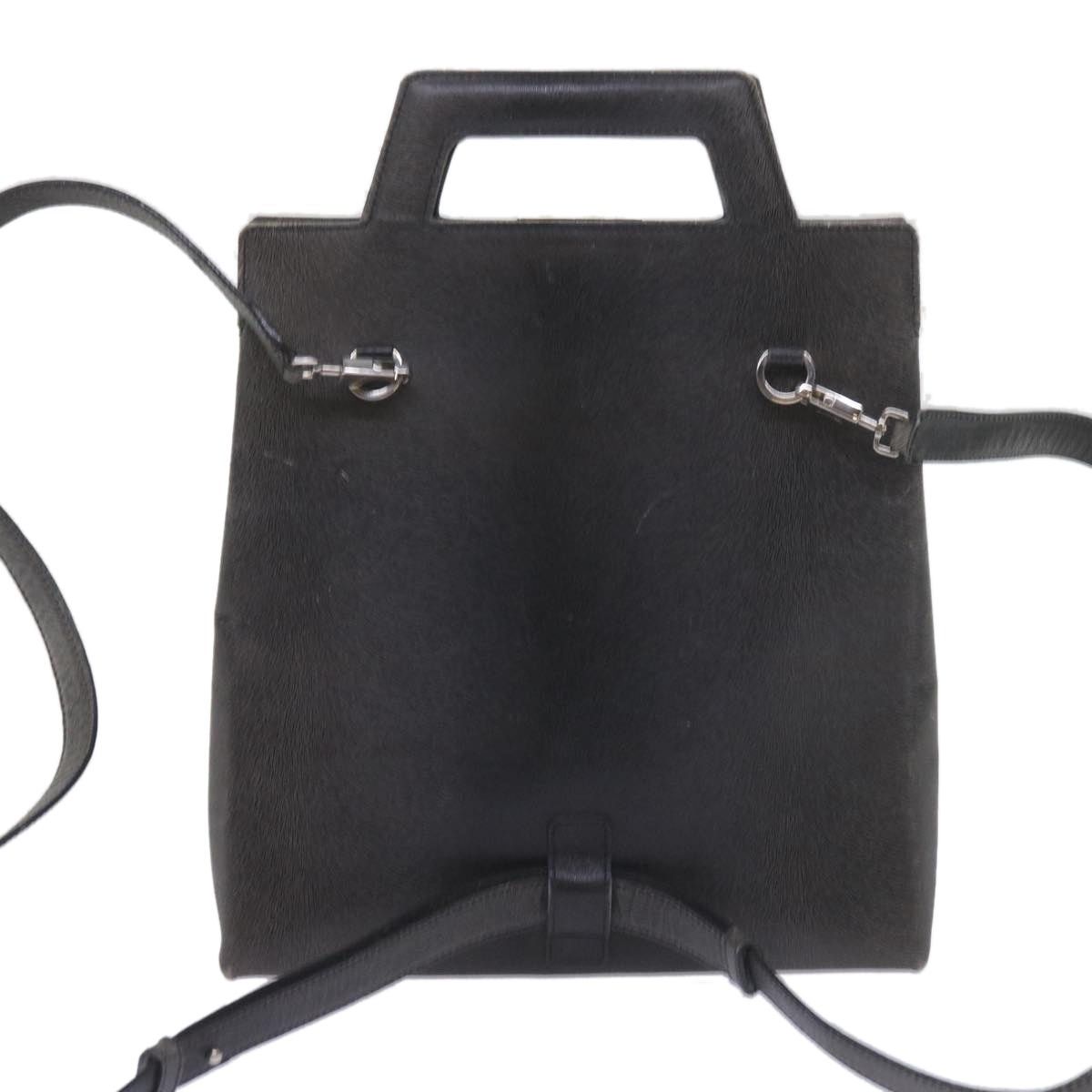 Salvatore Ferragamo Salvatore Ferragamo Hand Bag Leather Gray Size ONE SIZE - 3 Thumbnail