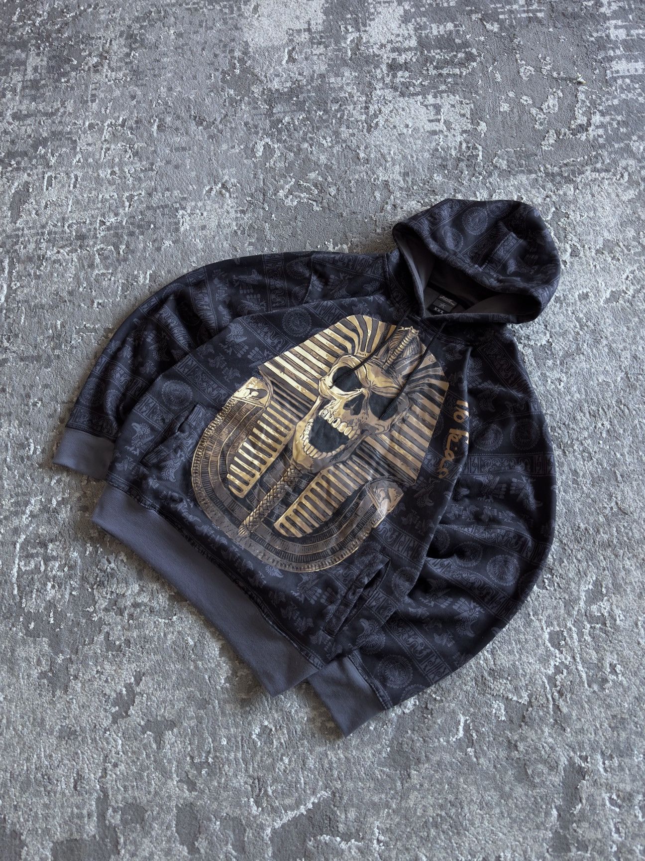 No Fear Vintage 90’s No Fear Skull Pharaoh Hoodie rare Size US L / EU 52-54 / 3 - 1 Thumbnail