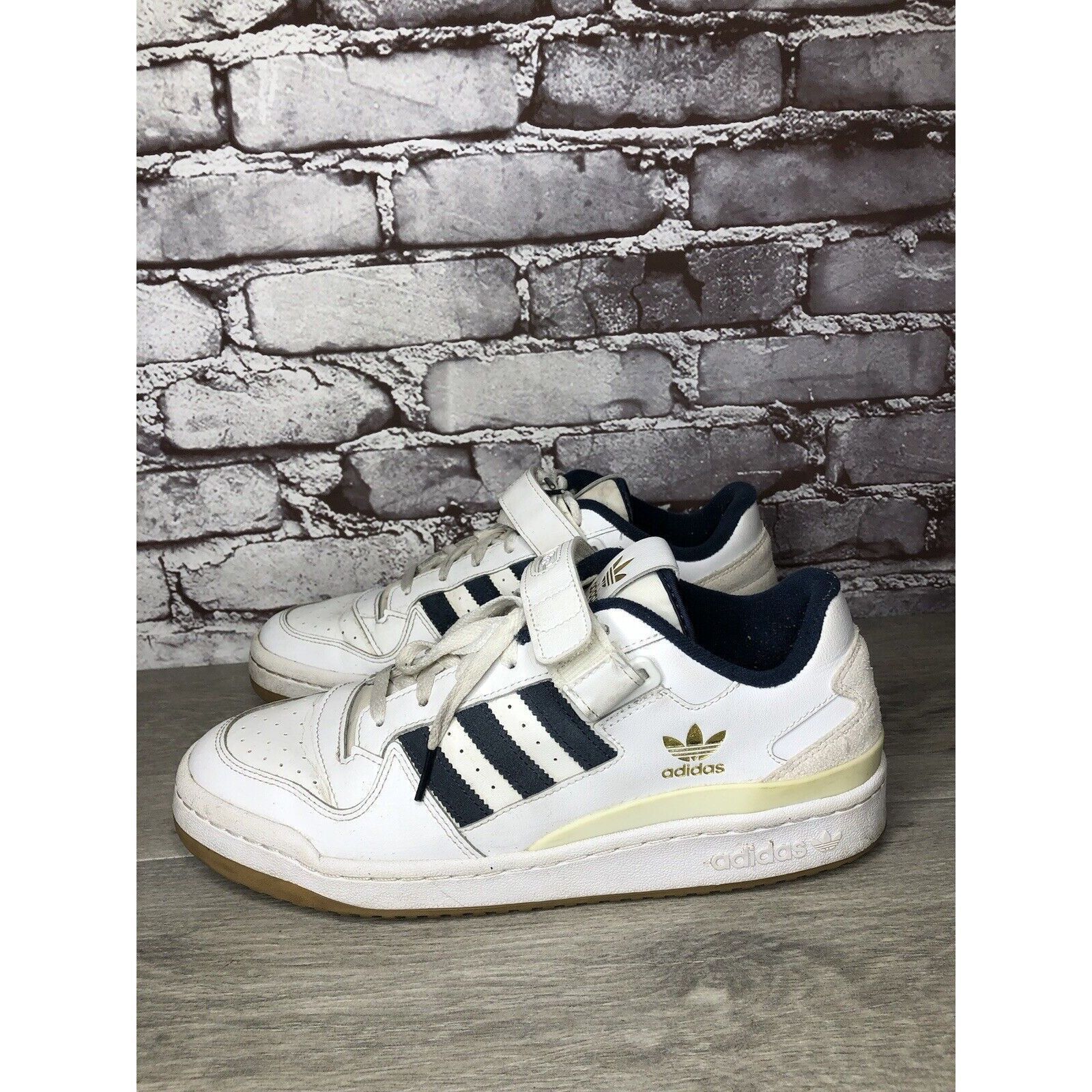 Adidas Adidas Originals Forum Low GY2648 White Navy Gum Basketball Size US 10.5 / EU 43-44 - 1 Thumbnail