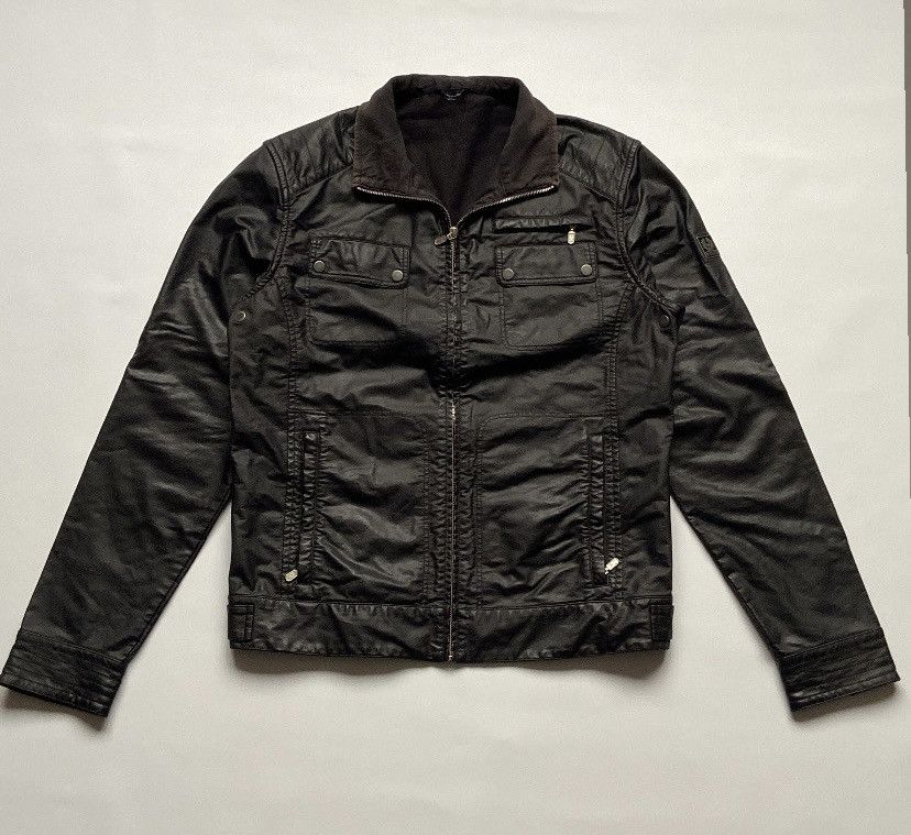 Belstaff Belstaff Vintage faux leather Biker jacket Size US XL / EU 56 / 4 - 2 Thumbnail