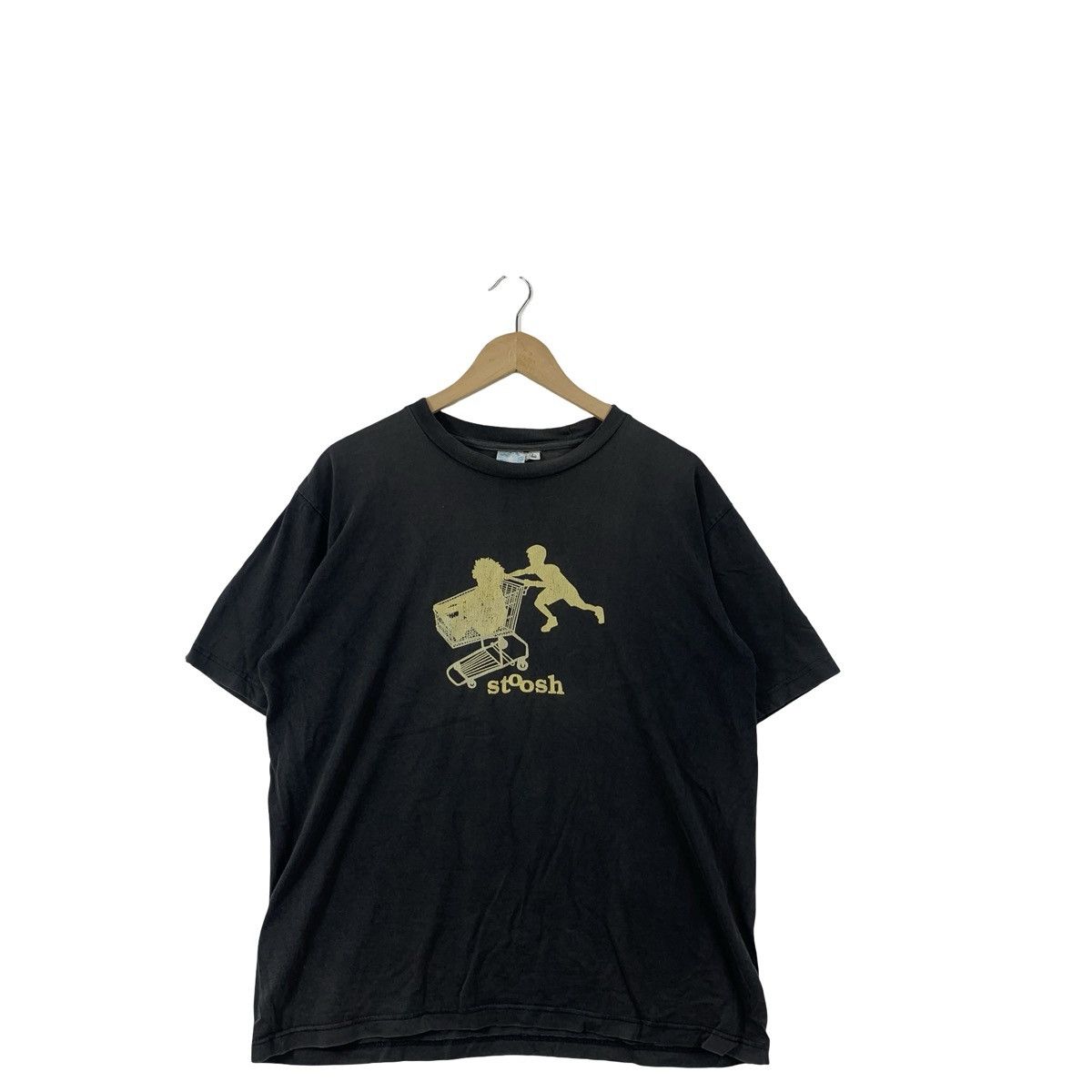 Vintage Vintage Stoosh Graphic T-Shirt Shopping Cart Logo Tee Size US L / EU 52-54 / 3 - 5 Thumbnail