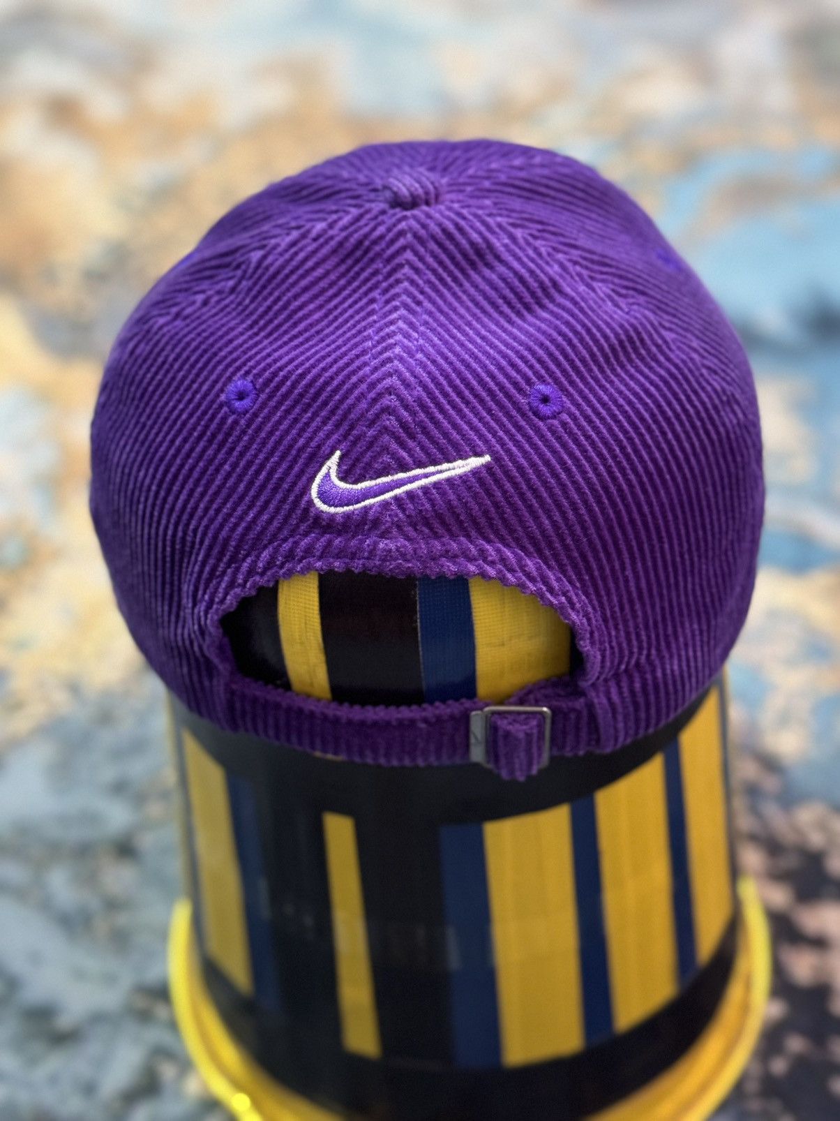 Nike × Supreme Supreme nike Arc Corduroy 6 Panel - Purple Size ONE SIZE - 3 Thumbnail