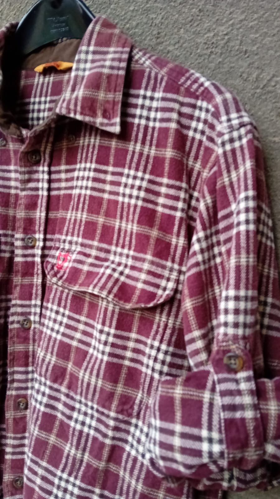 Fjallraven Fjallraven Duck Shirt Plaid Flannel Long Sleeve sz L Size US L / EU 52-54 / 3 - 13 Thumbnail