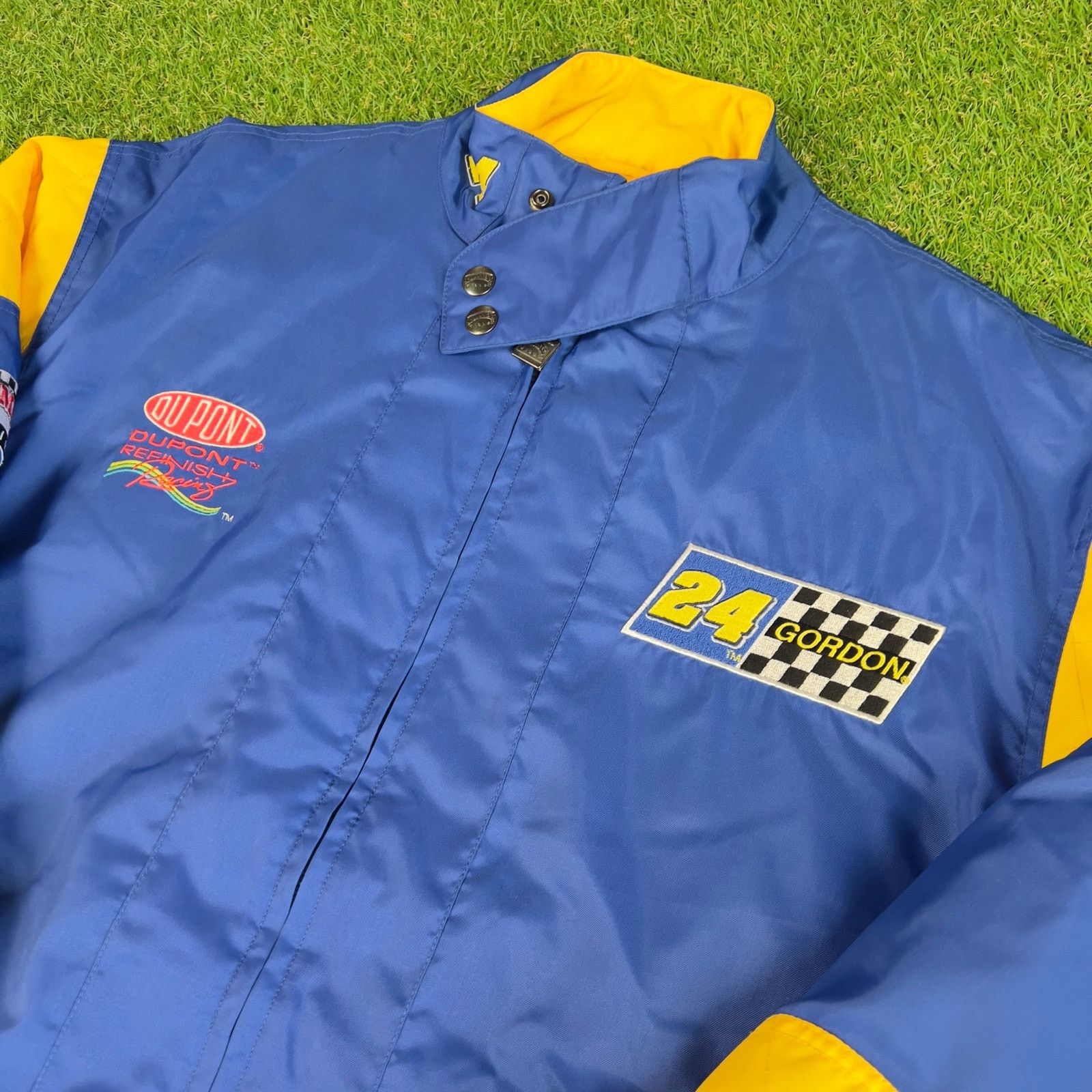 NASCAR Vintage Jeff Gordon Nutmeg Puffer Jacket Size US XL / EU 56 / 4 - 4 Thumbnail