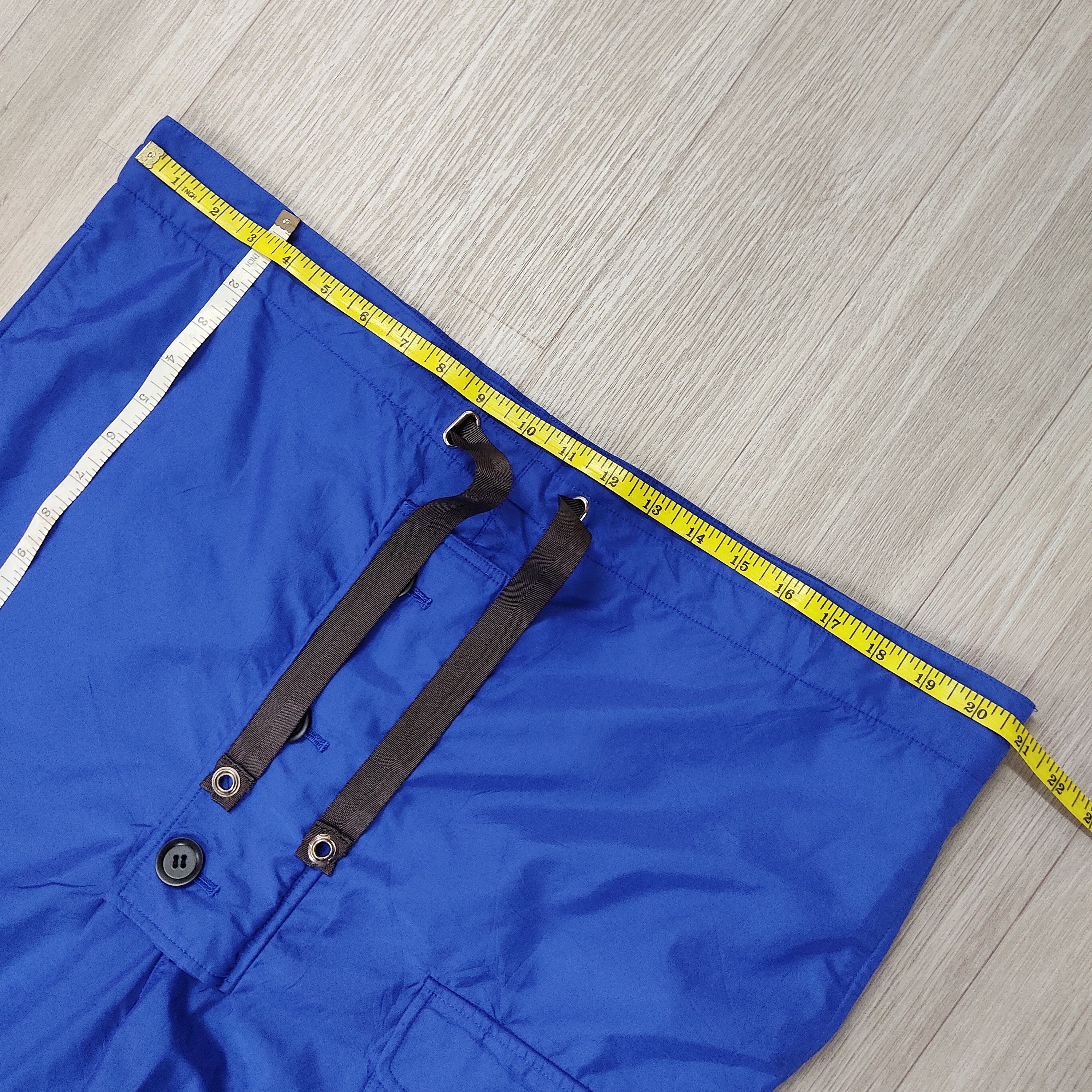 Issey Miyake Rare!! iS Nylon-Blend Oversized Cargo Jumpsuit Pants Size US 33 - 15 Thumbnail