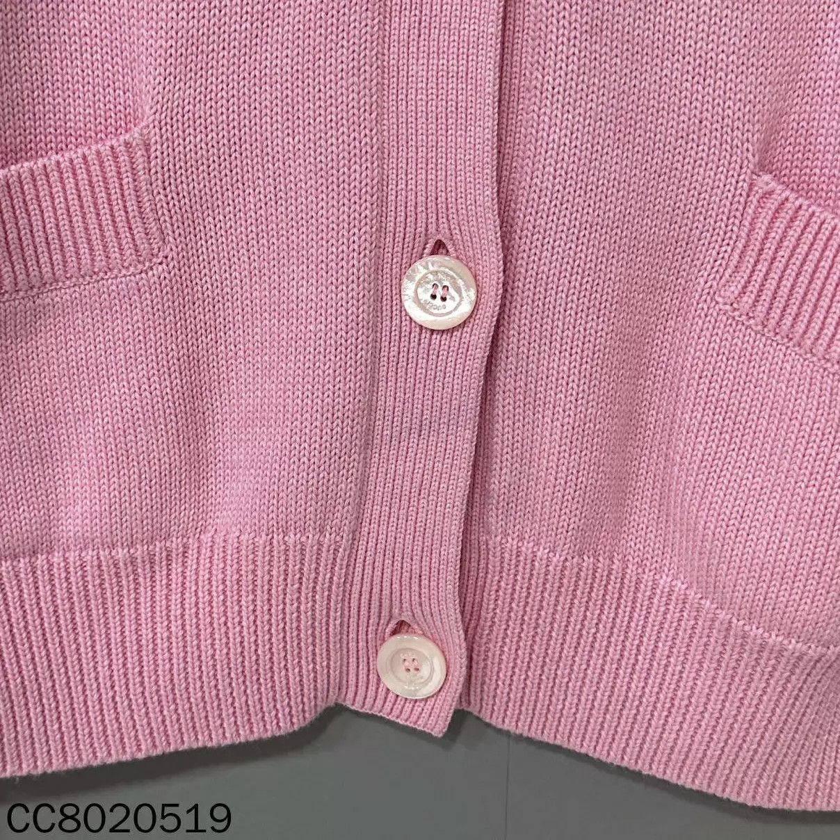 Gucci GUCCI pink apple logo knit cardigan M Size M / US 6-8 / IT 42-44 - 6 Thumbnail