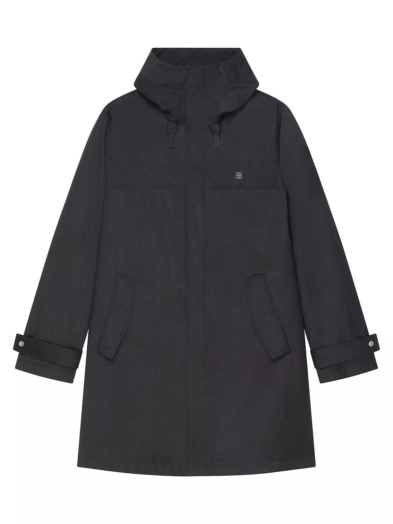Givenchy o1w1db10325 Plain Parka in Dark Grey Size US M / EU 48-50 / 2 - 1 Thumbnail