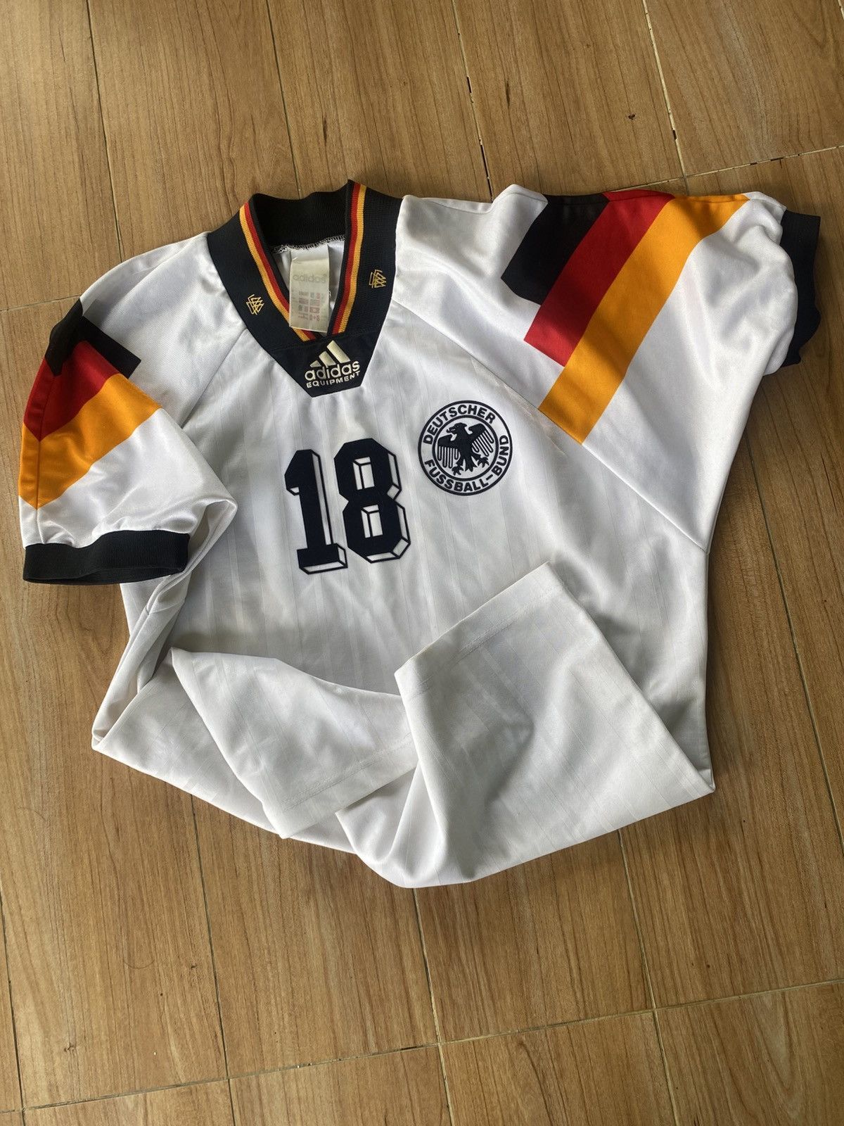 Vintage Adidas 90’s Germany National Football JURGEN KLISMAN