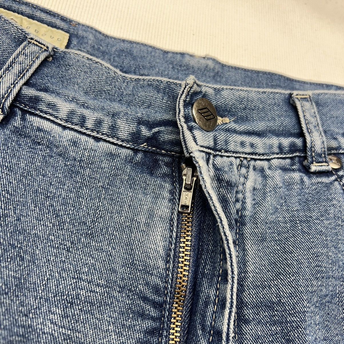 Joseph Abboud × Vintage VTG Joseph Abboud Jeans Blue Straight Cropped Denim Italy Size US 34 / EU 50 - 7 Thumbnail
