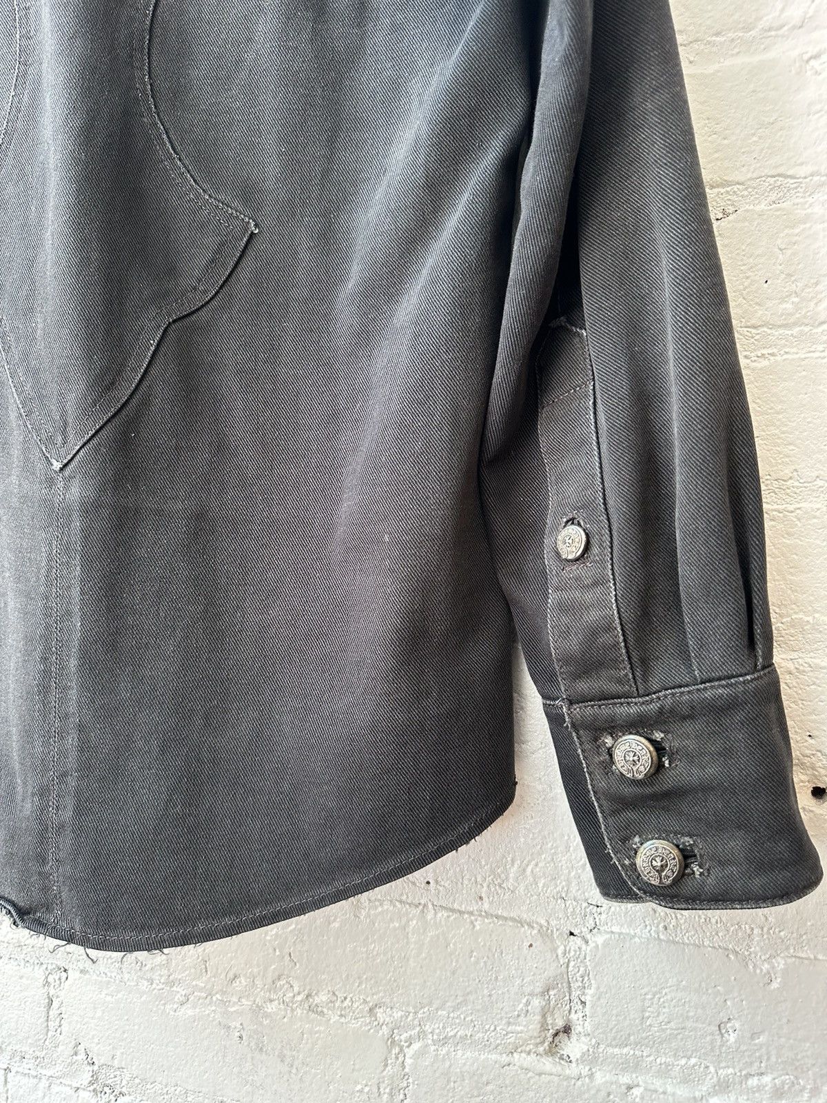 Chrome Hearts CHROME HEARTS FLUR DENIM JACKET Size US M / EU 48-50 / 2 - 5 Thumbnail