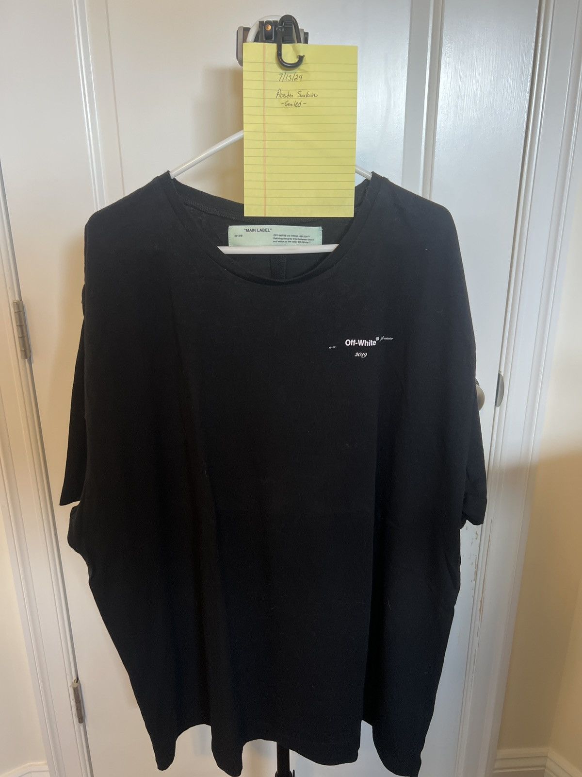 Off-White Off White ‘3D Logo’ Black XL Size US XL / EU 56 / 4 - 1 Thumbnail