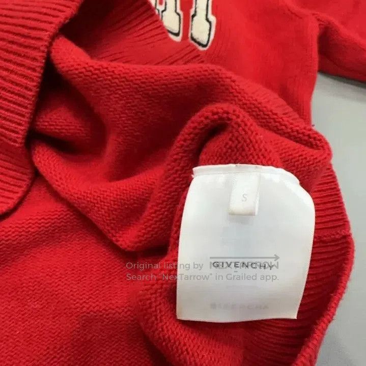 Givenchy Givenchy FW22 Logo Embroidery Crewneck Sweater. Size US S / EU 44-46 / 1 - 3 Thumbnail