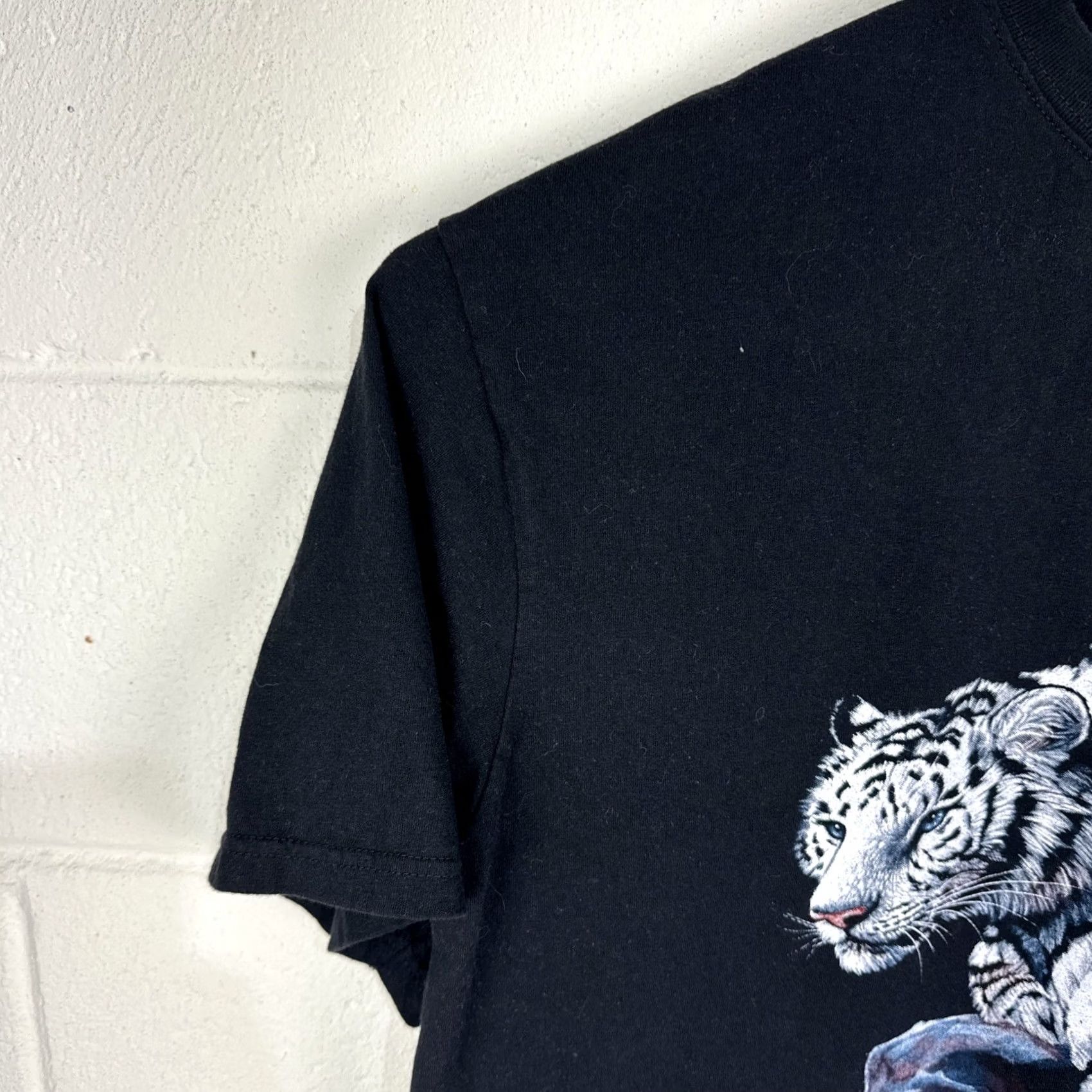 Doublet VINTAGE Hot Rock Shirt Tiger Graphic T Shirt Black XXL 2000s Double Sided Mens Size US XXL / EU 58 / 5 - 6 Thumbnail